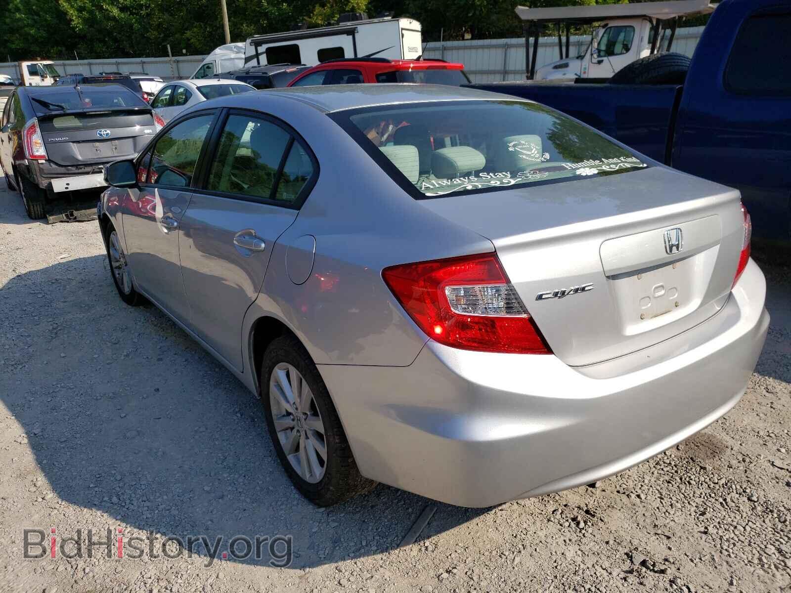 2012 HONDA CIVIC - VIN: 19XFB2F87CE028791 - Фото 3