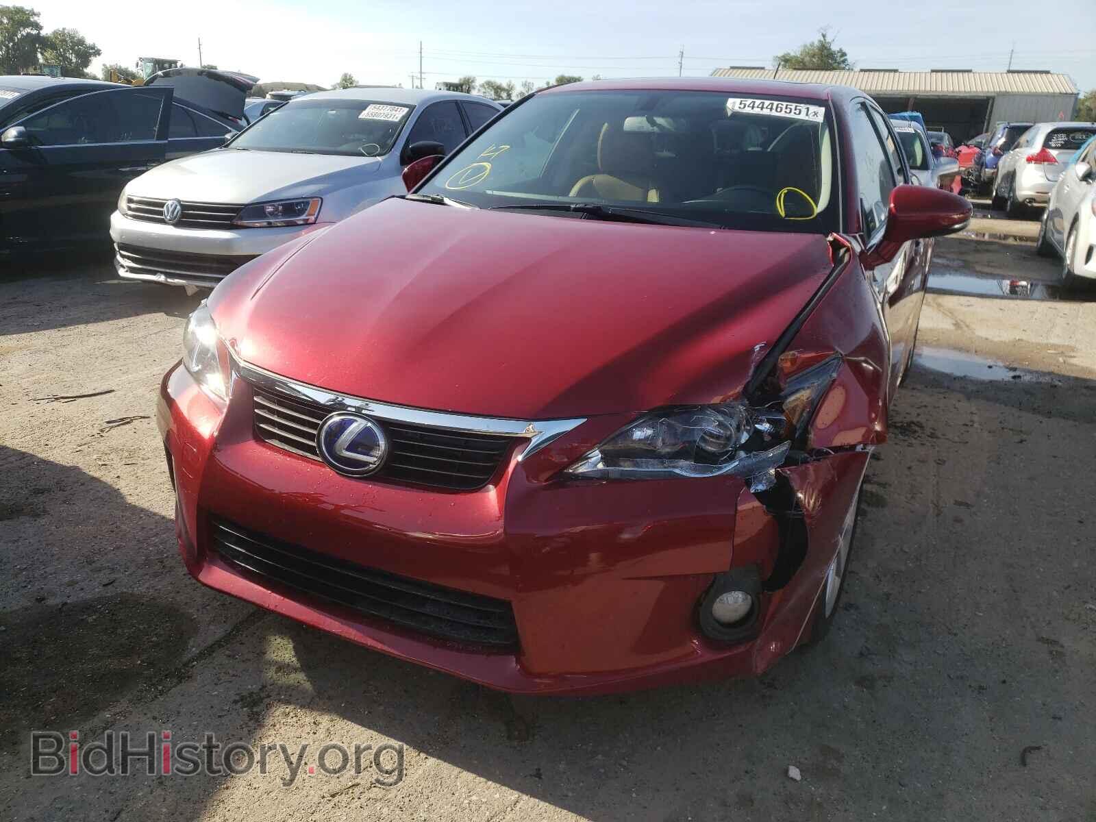 2011 LEXUS CT 200 - VIN: JTHKD5BH8B2007703 - Фото 9