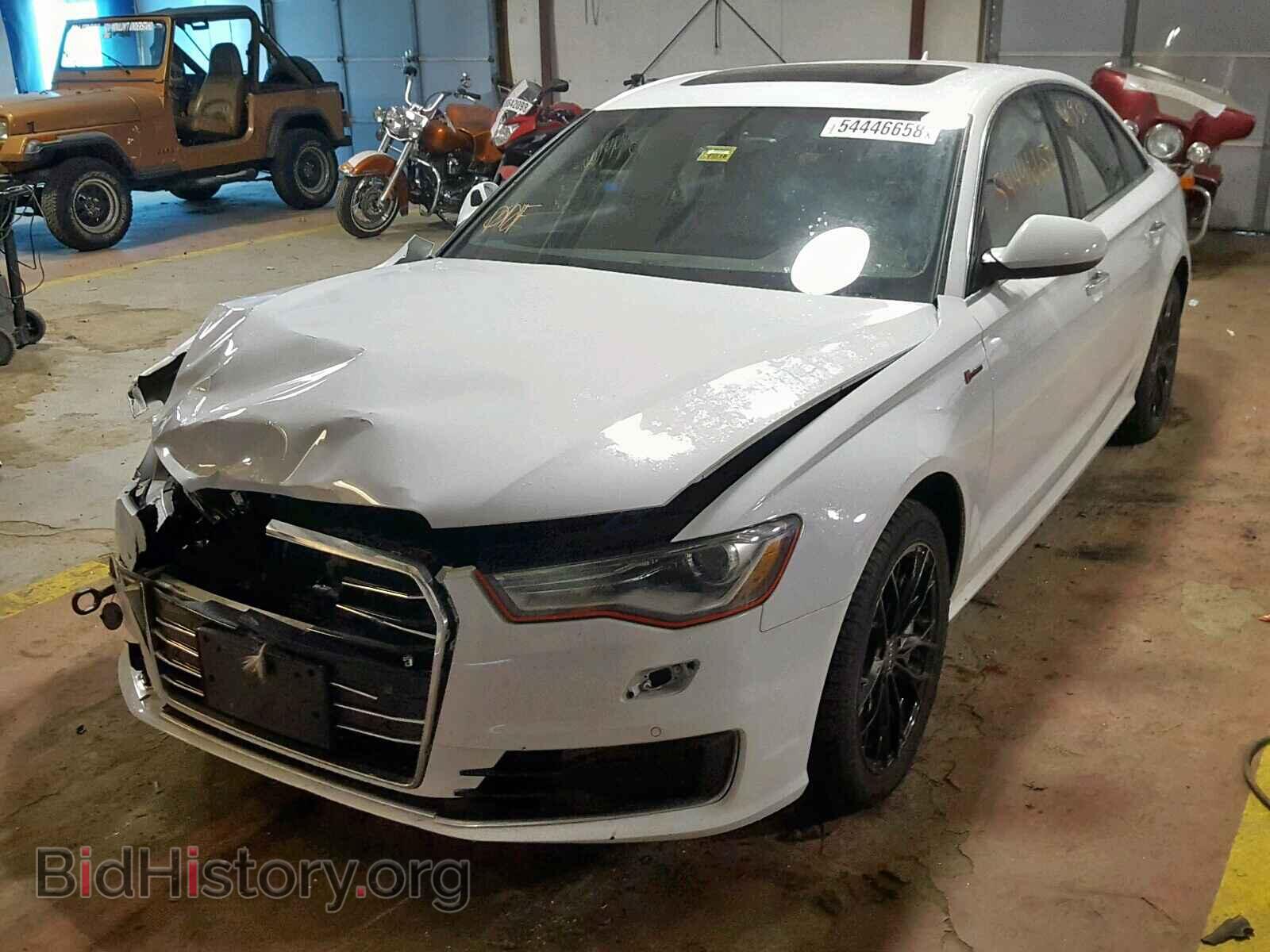 2016 AUDI A6 - VIN: WAUGFAFC9GN019628 - Фото 2