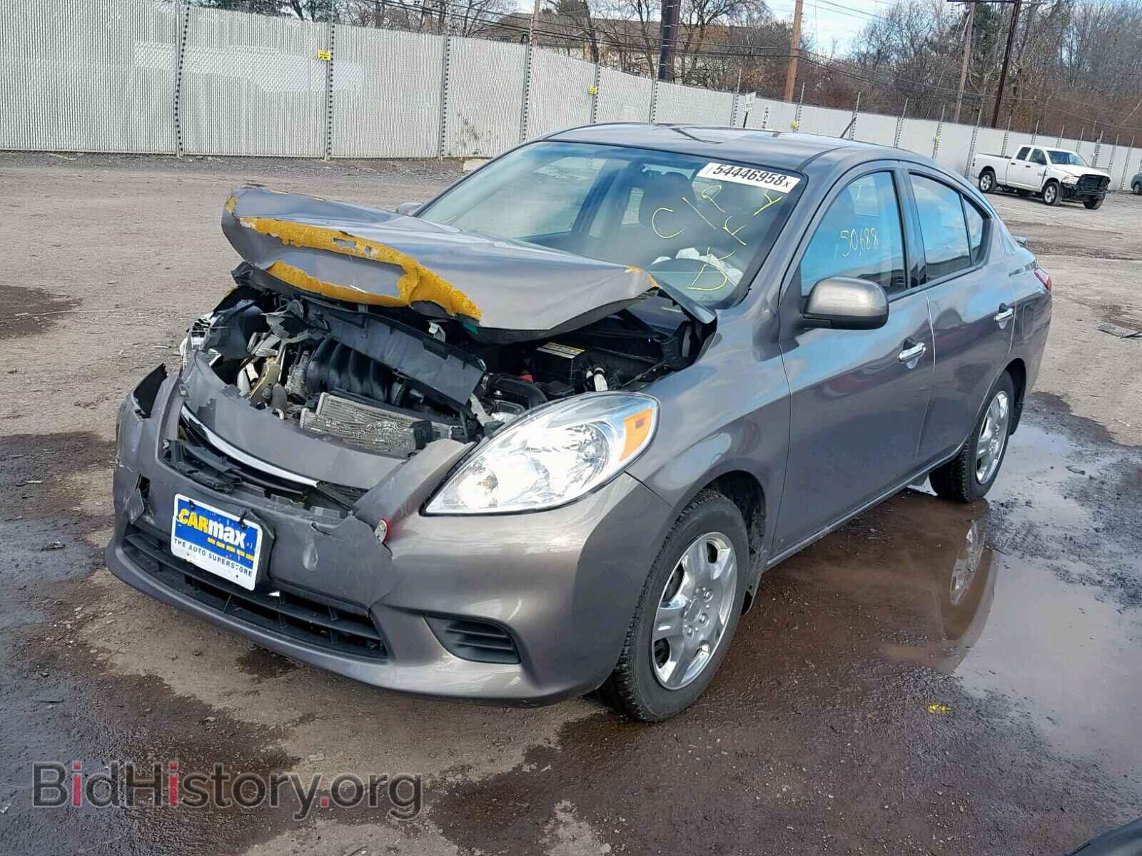2014 NISSAN VERSA - VIN: 3N1CN7AP8EK446516 - Фото 2