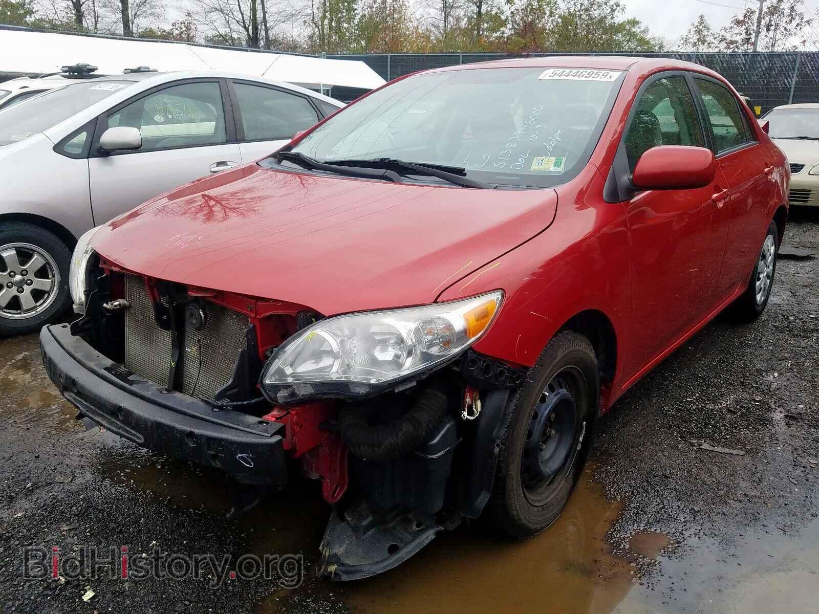 2011 TOYOTA COROLLA BA - VIN: 2T1BU4EE4BC718443 - Фото 2