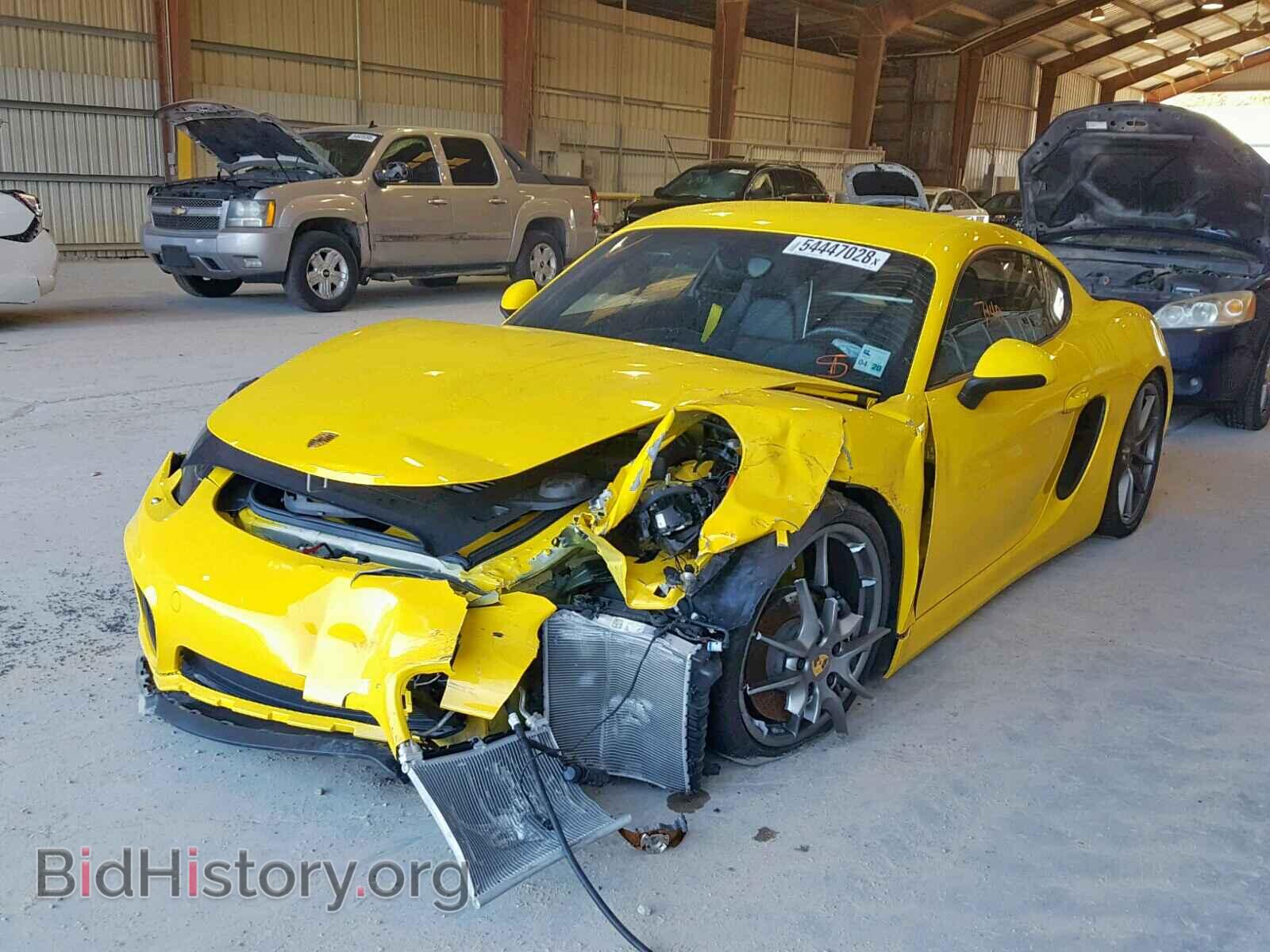 2016 PORSCHE CAYMAN - VIN: WP0AA2A87GK171876 - Фото 2