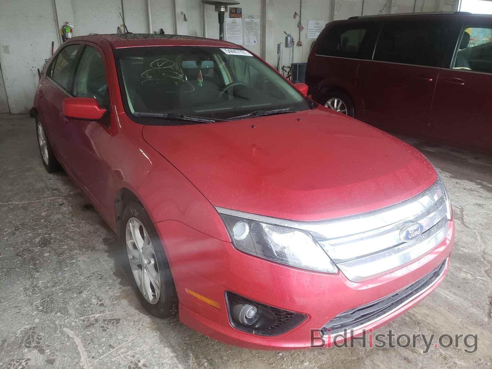 Photo 3FAHP0HA4CR256440 - FORD FUSION 2012