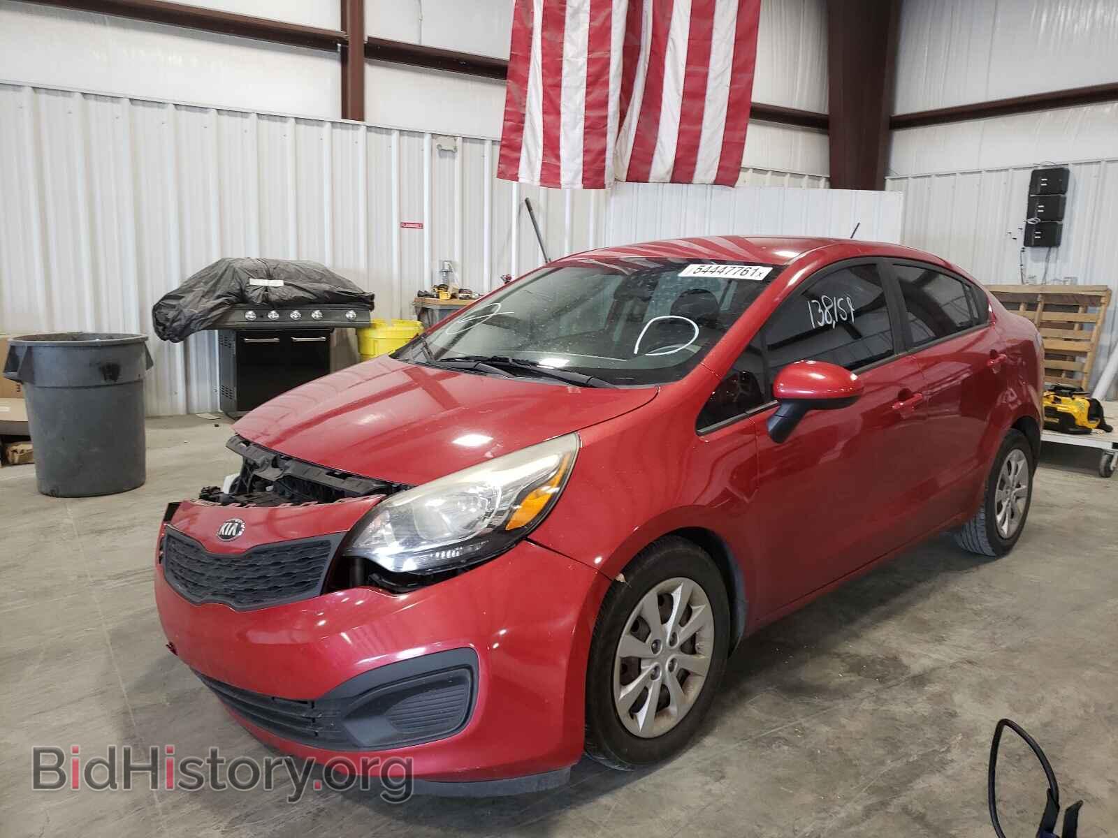 2014 KIA RIO - VIN: KNADM4A35E6388186 - Фото 2