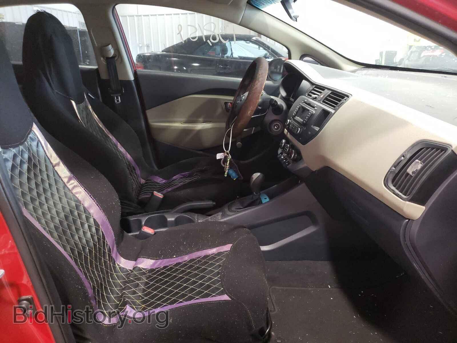 2014 KIA RIO - VIN: KNADM4A35E6388186 - Фото 5