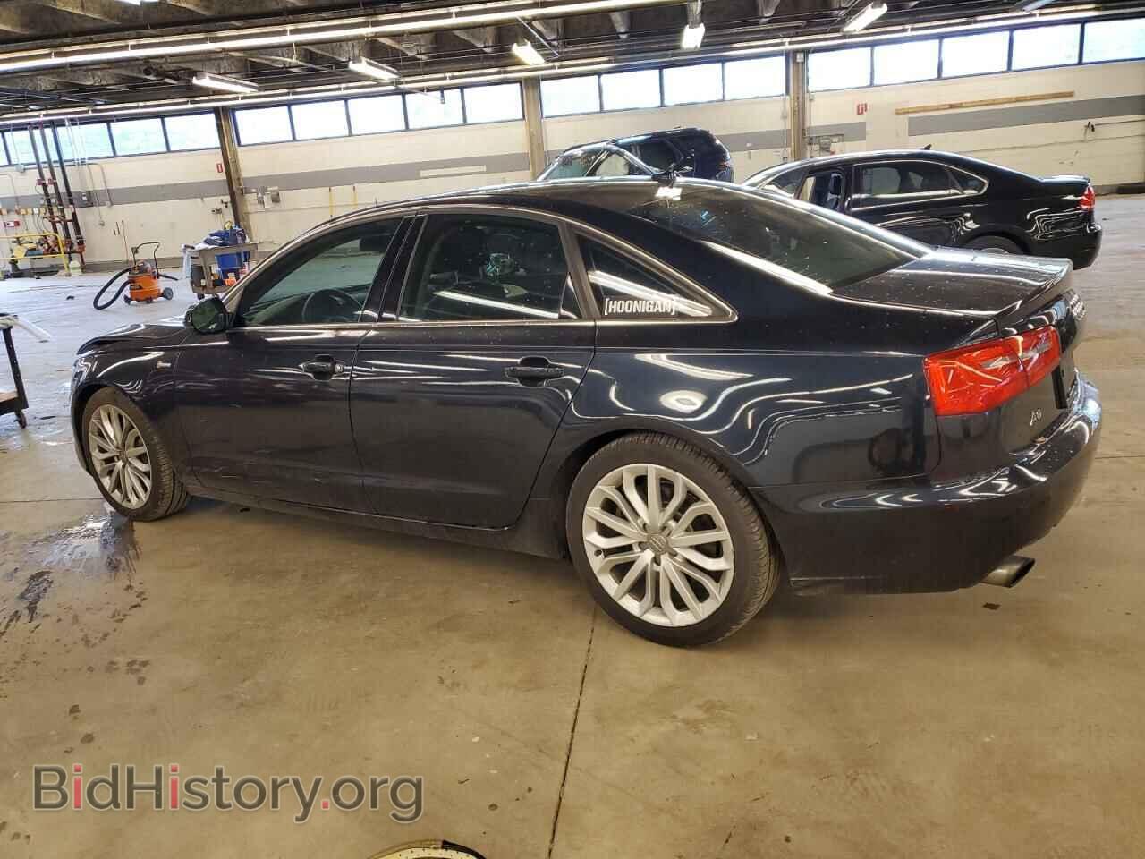 2012 AUDI A6 - VIN: WAUGGAFC1CN039086 - Фото 2