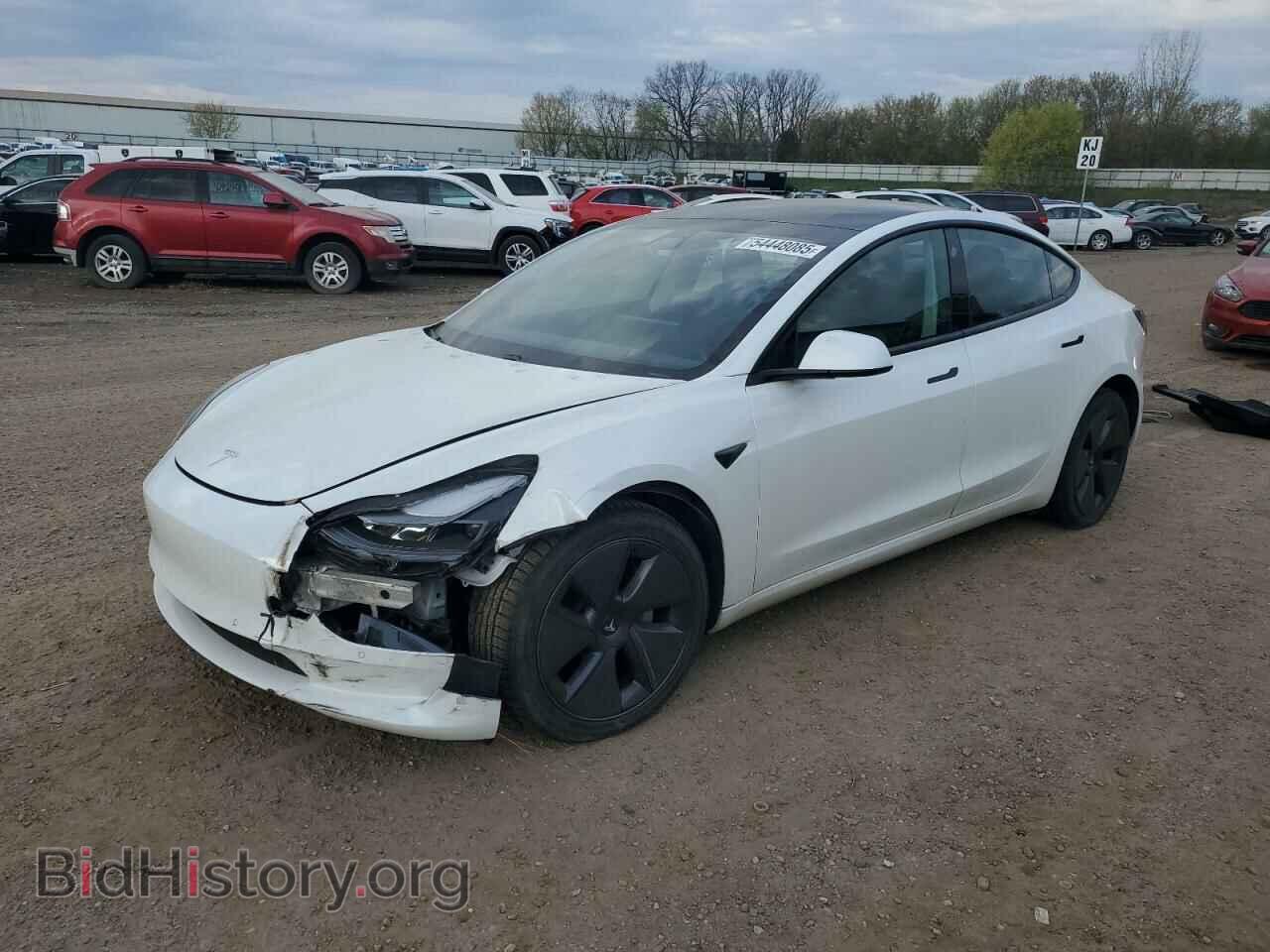 Фотография 5YJ3E1EBXMF032993 - TESLA MODEL 3 2021