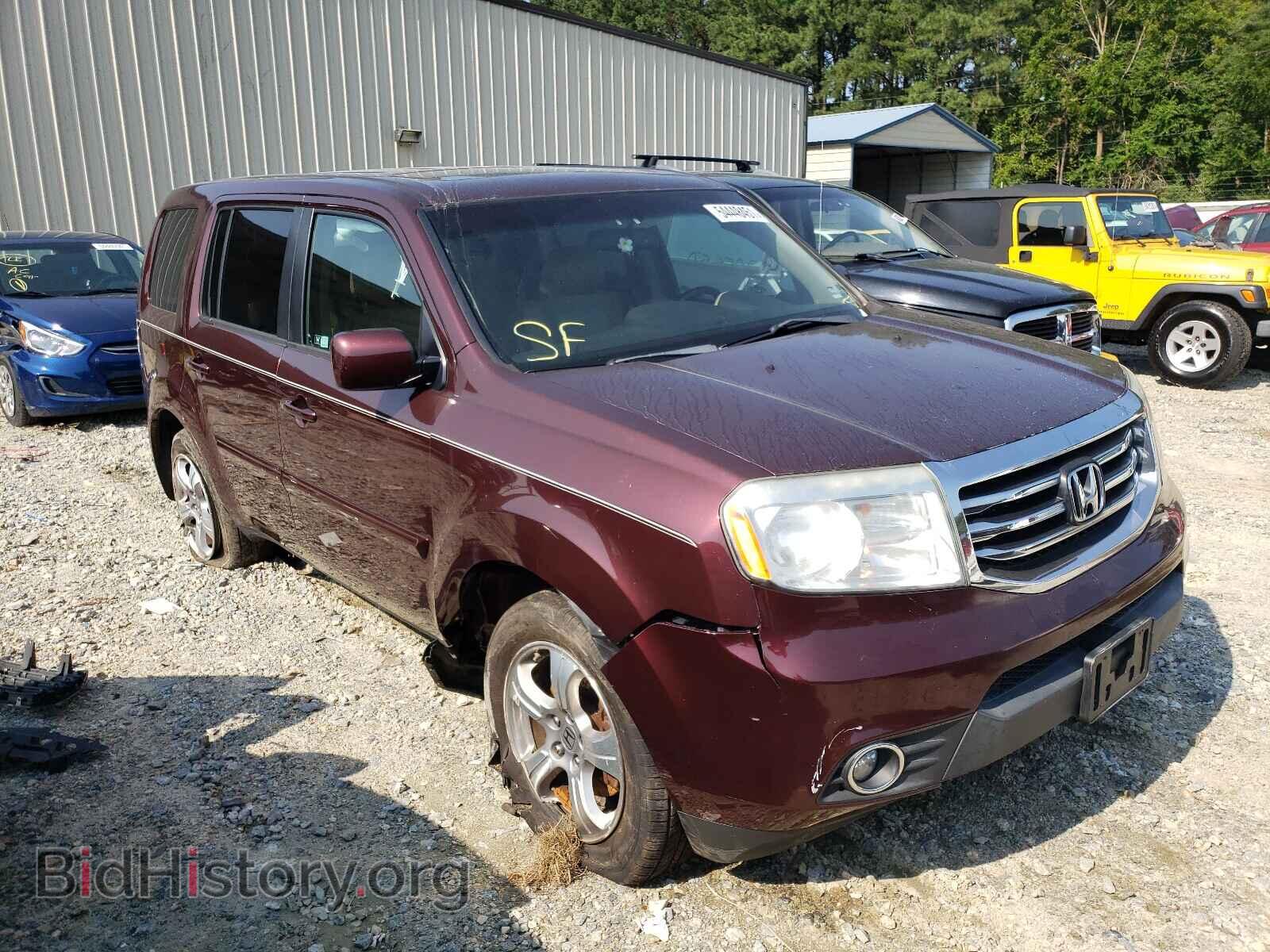 Фотография 5FNYF4H61CB040899 - HONDA PILOT 2012