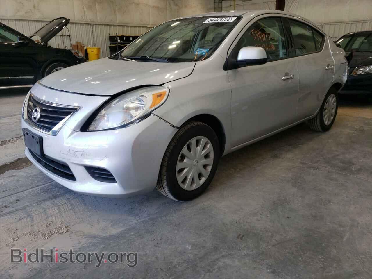 2014 NISSAN VERSA - VIN: 3N1CN7AP1EK449936 - Фото 2