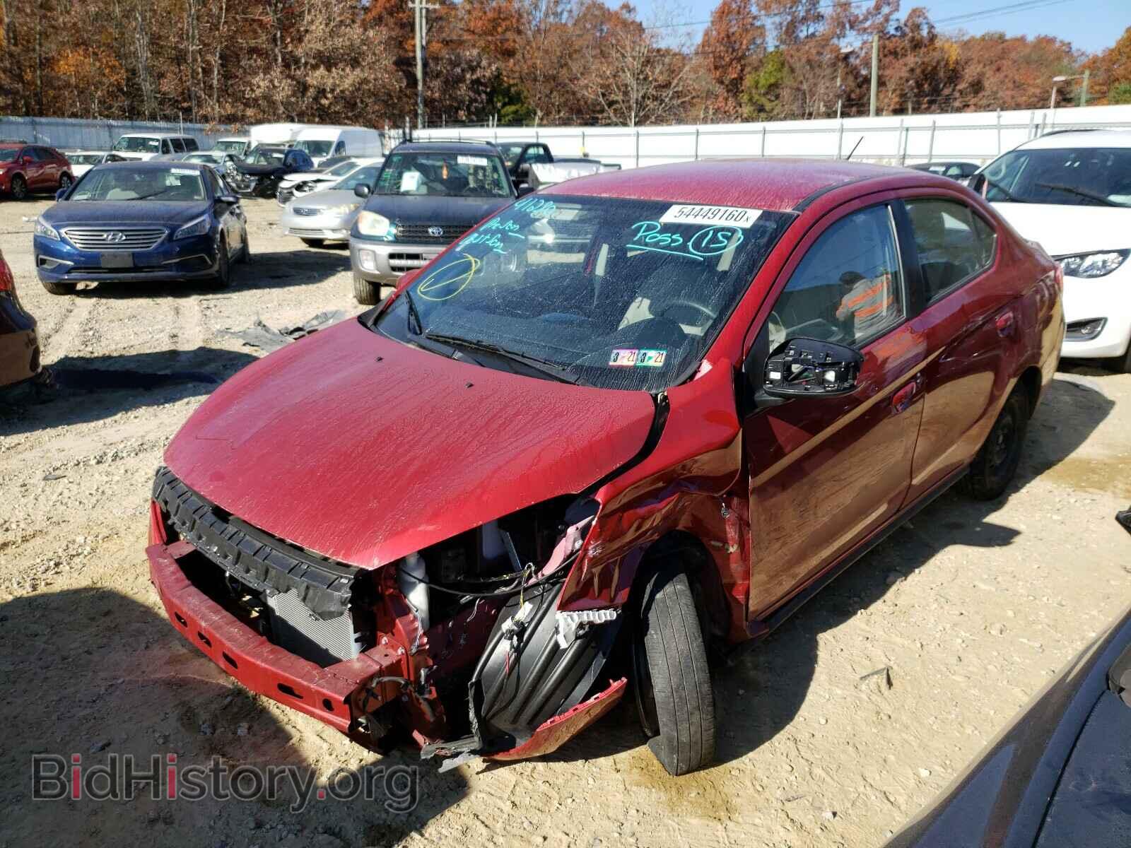 2020 MITSUBISHI MIRAGE - VIN: ML32F3FJ0LHF04701 - Фото 2