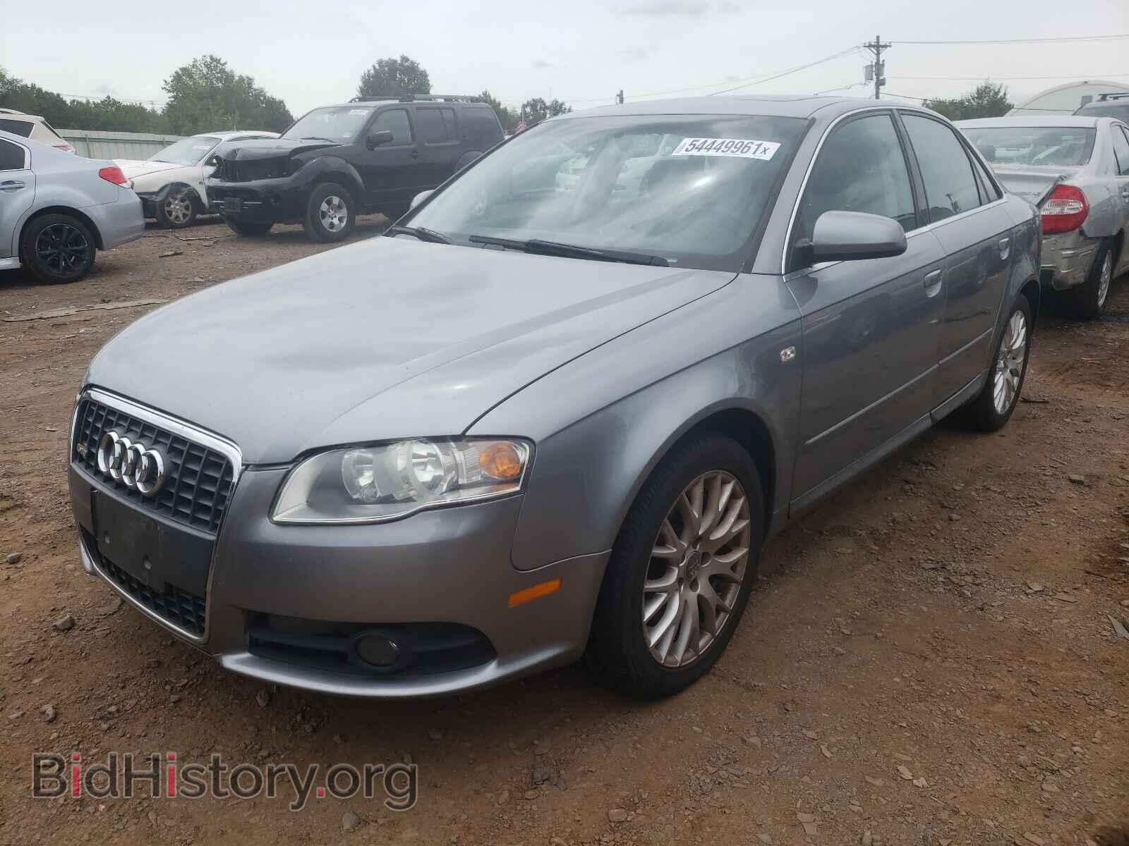 2008 AUDI A4 - VIN: WAUDF78E18A151604 - Фото 2