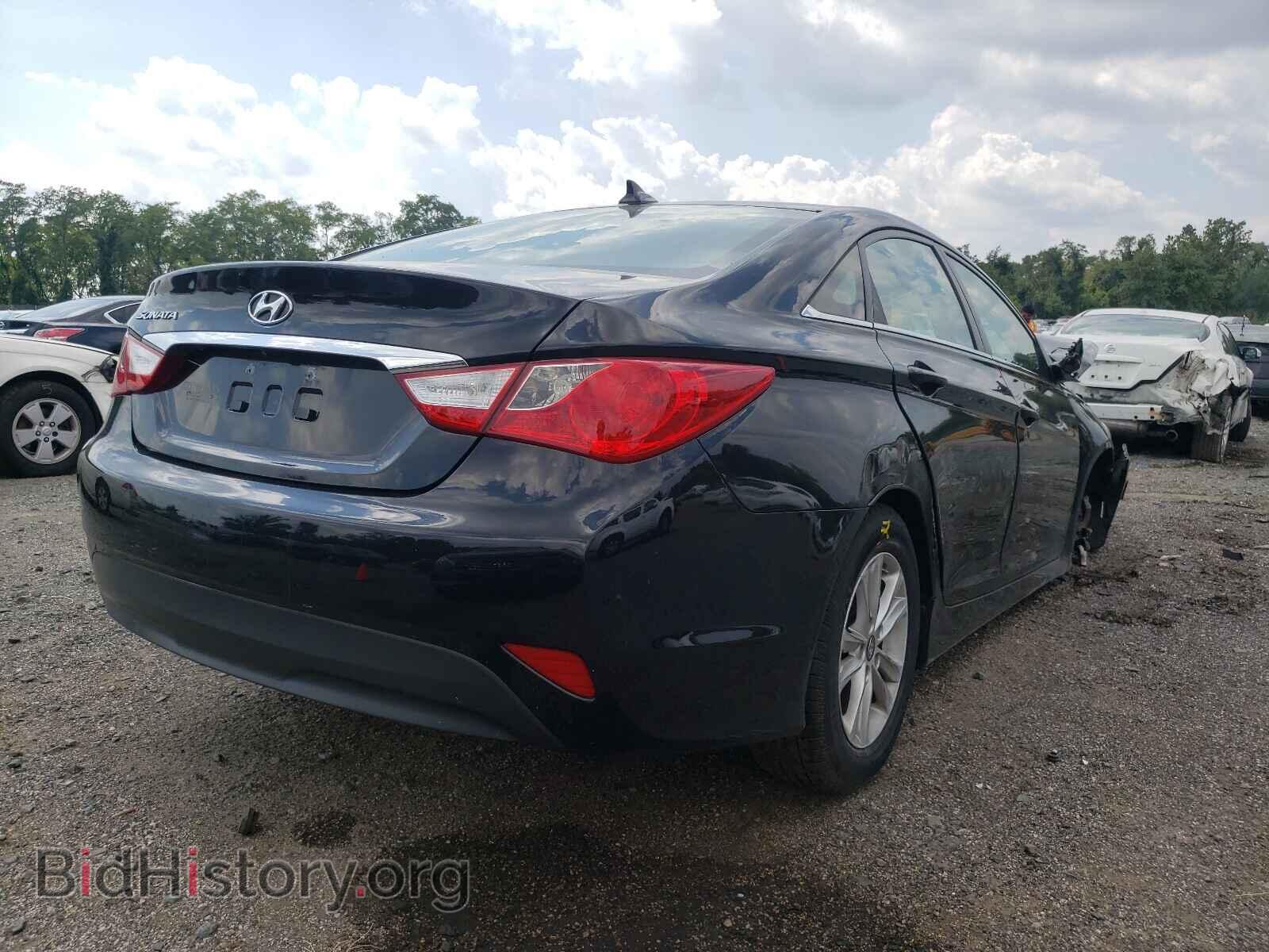 2014 HYUNDAI SONATA - VIN: 5NPEB4AC1EH928362 - Фото 4
