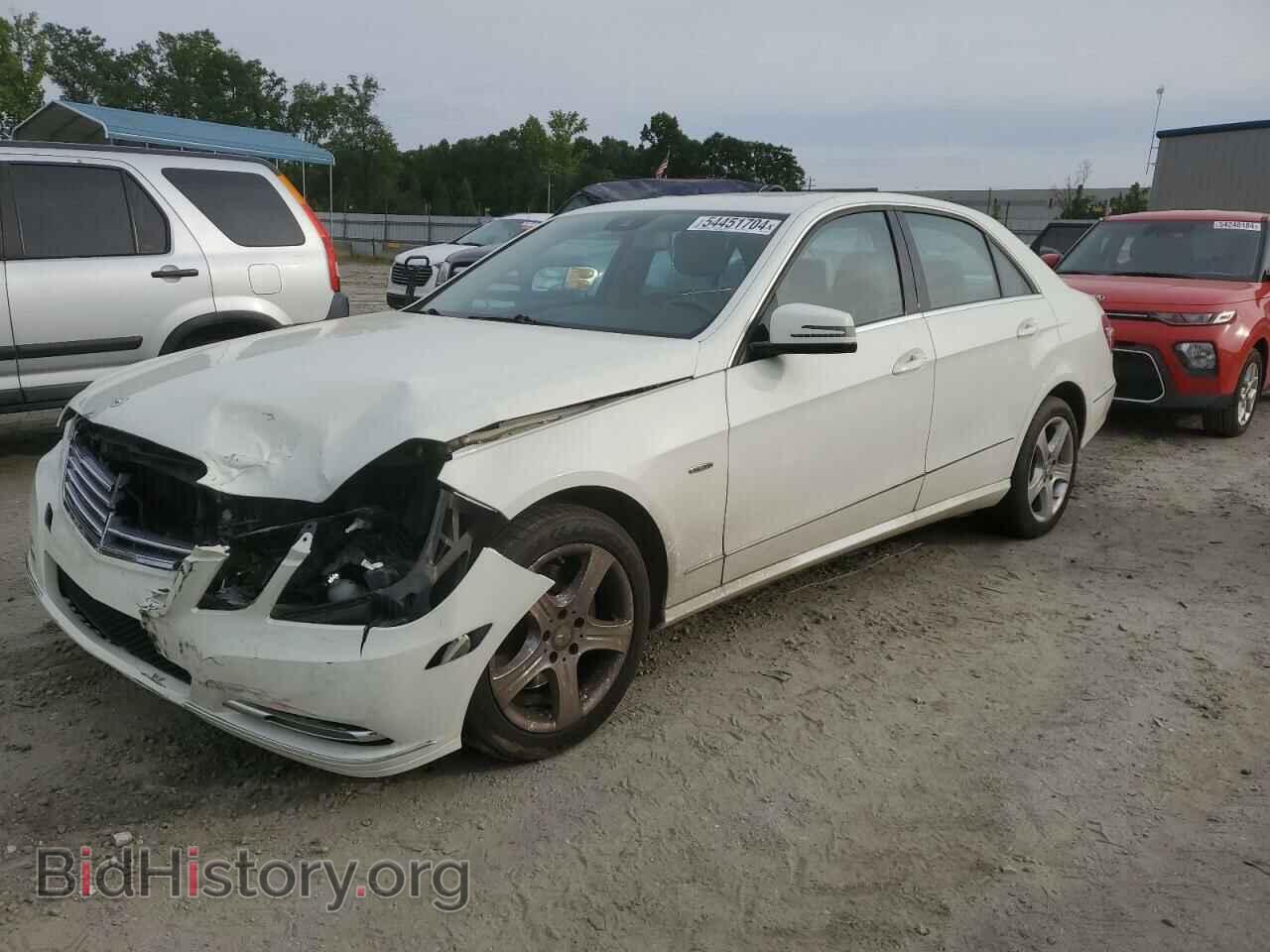 Photo WDDHF5KB3CA562556 - MERCEDES-BENZ E-CLASS 2012