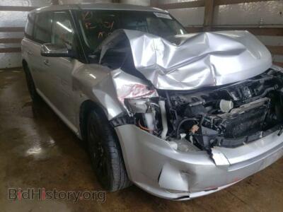 2012 Ford FLEX Flex Limit, серебристый — VIN 2FMGK5DC0CBD02459, Copart