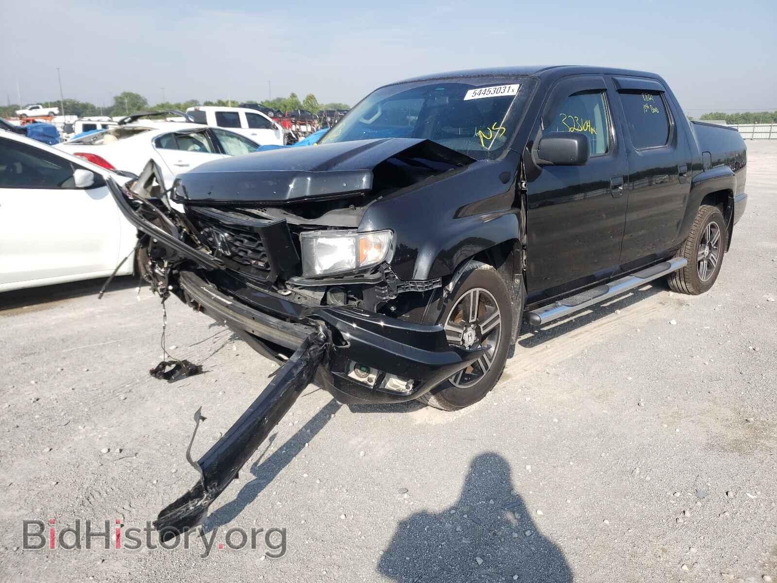 2012 HONDA RIDGELINE - VIN: 5FPYK1F73CB456076 - Фото 2