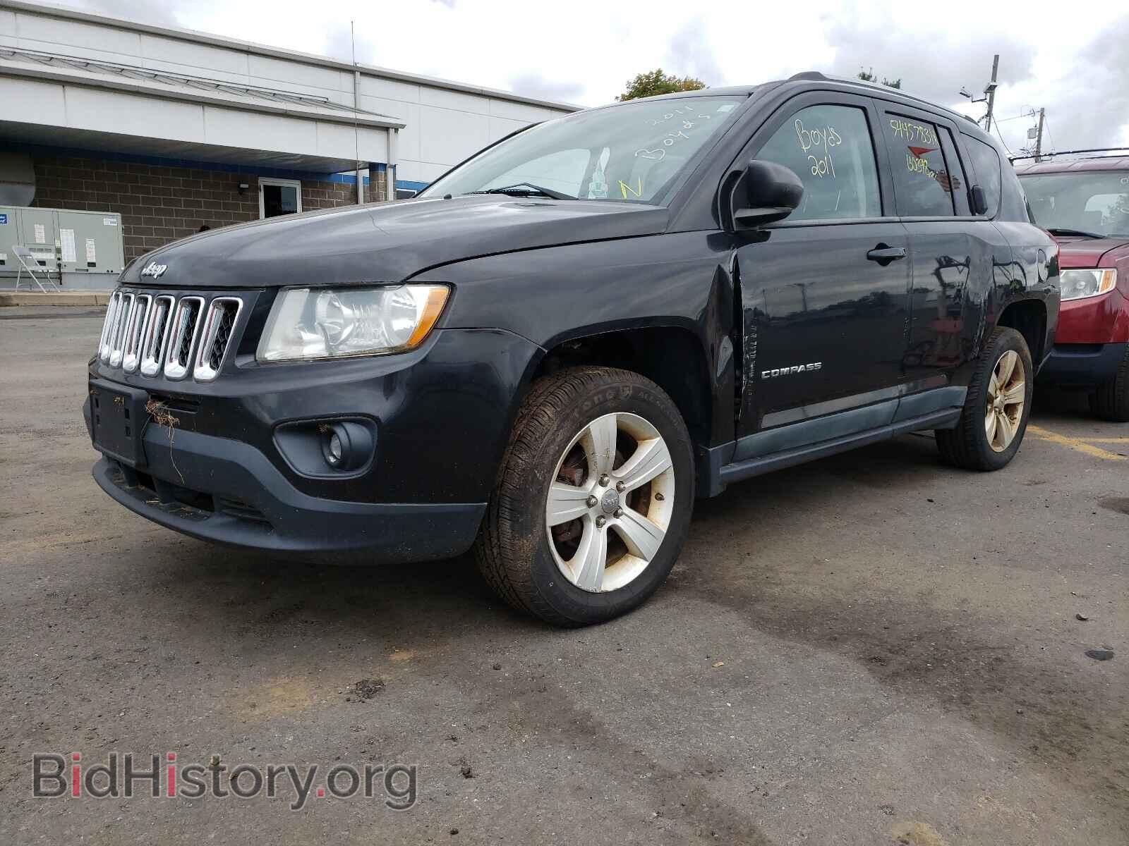 2011 JEEP COMPASS - VIN: 1J4NF1FB0BD216620 - Фото 2