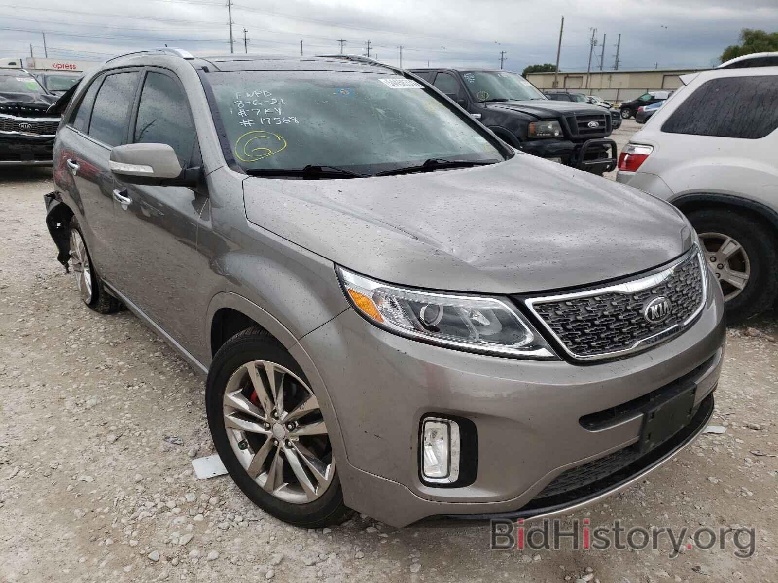 Photo 5XYKW4A75EG437374 - KIA SORENTO 2014