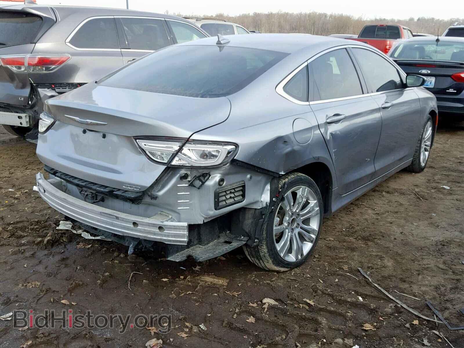 2015 CHRYSLER 200 - VIN: 1C3CCCAB6FN752775 - Фото 4