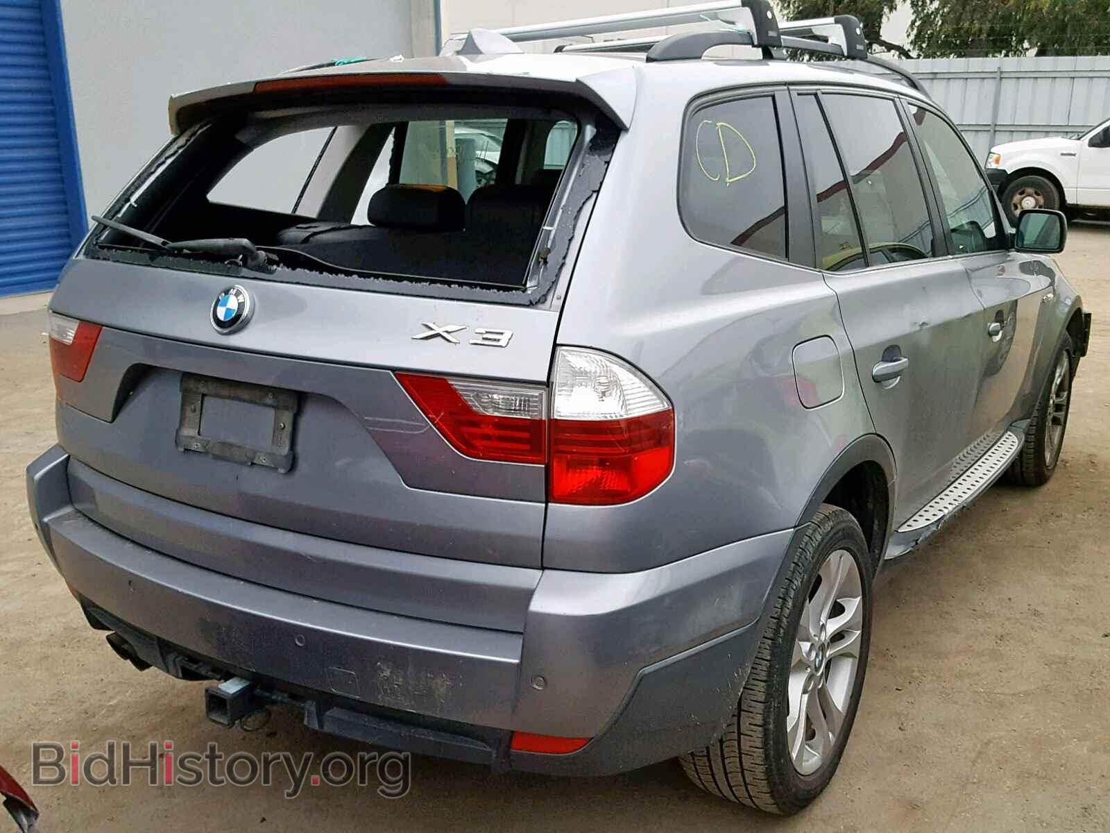 2007 BMW X3 - VIN: WBXPC93457WF07675 - Фото 4