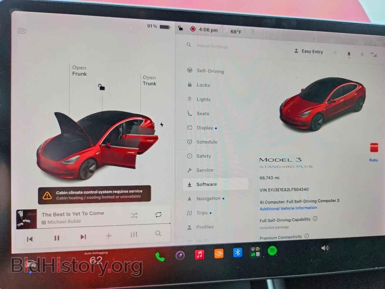 2020 TESLA MODEL 3 - VIN: 5YJ3E1EA2LF504240 - Photo 9