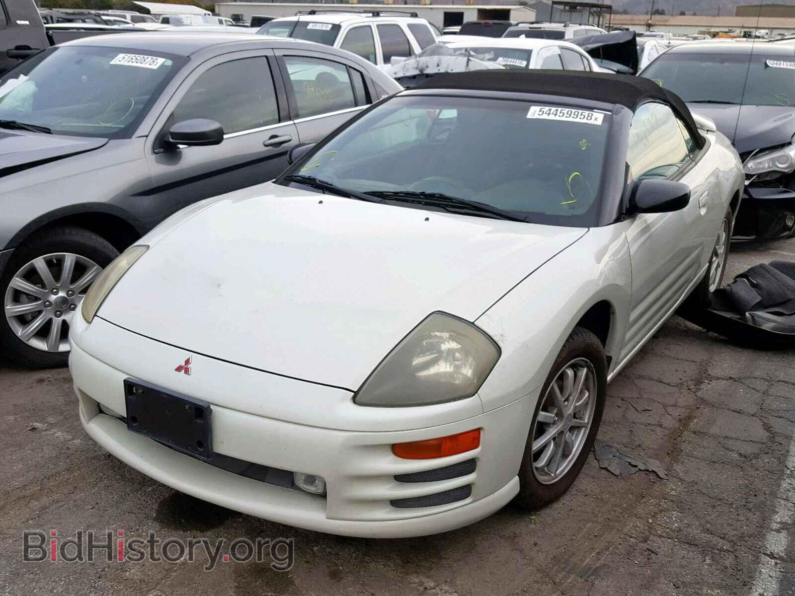 2001 MITSUBISHI ECLIPSE - VIN: 4A3AE45G91E181846 - Photo 2