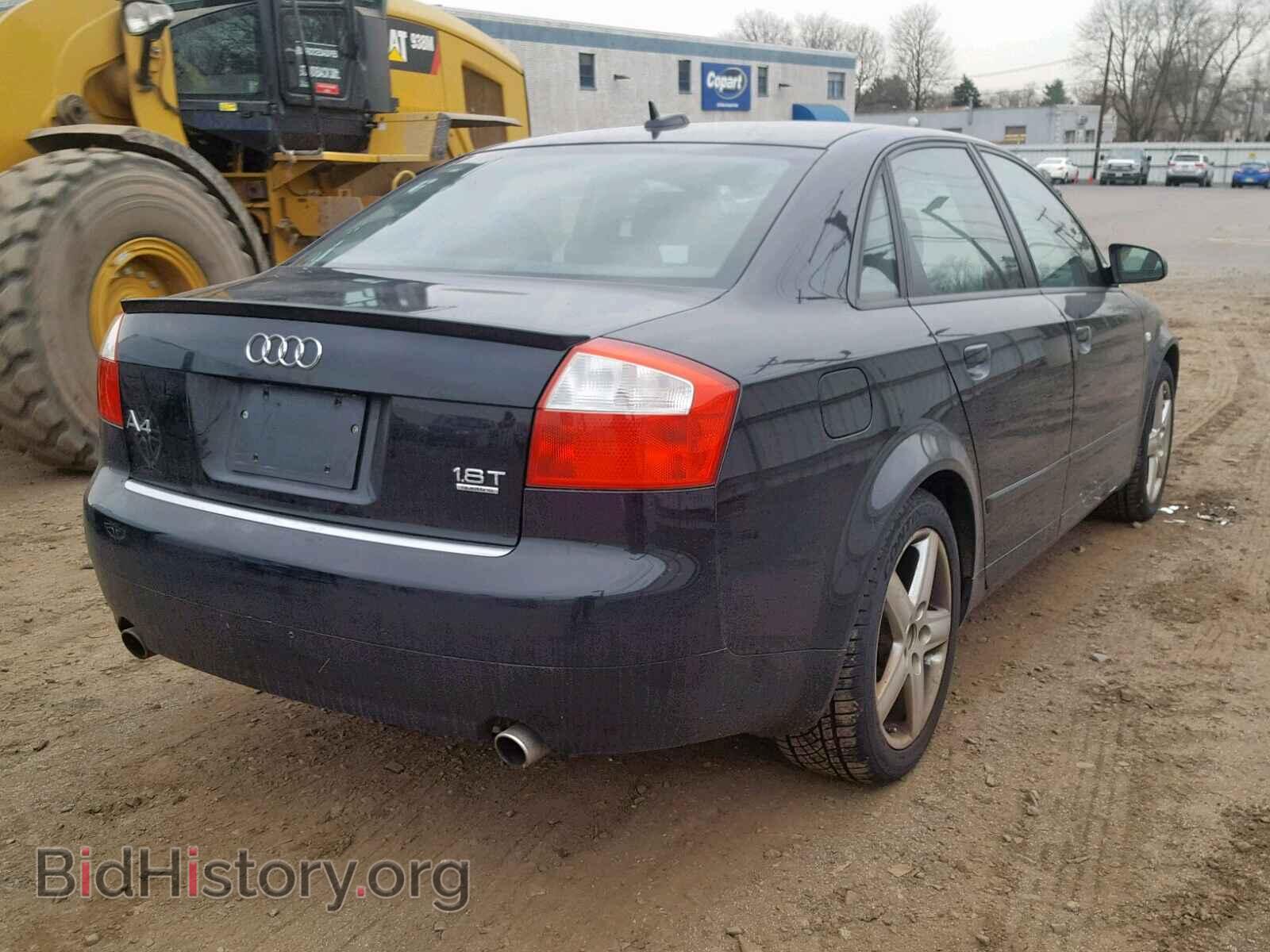 2005 AUDI A4 - VIN: WAULC68E25A123045 - Фото 4