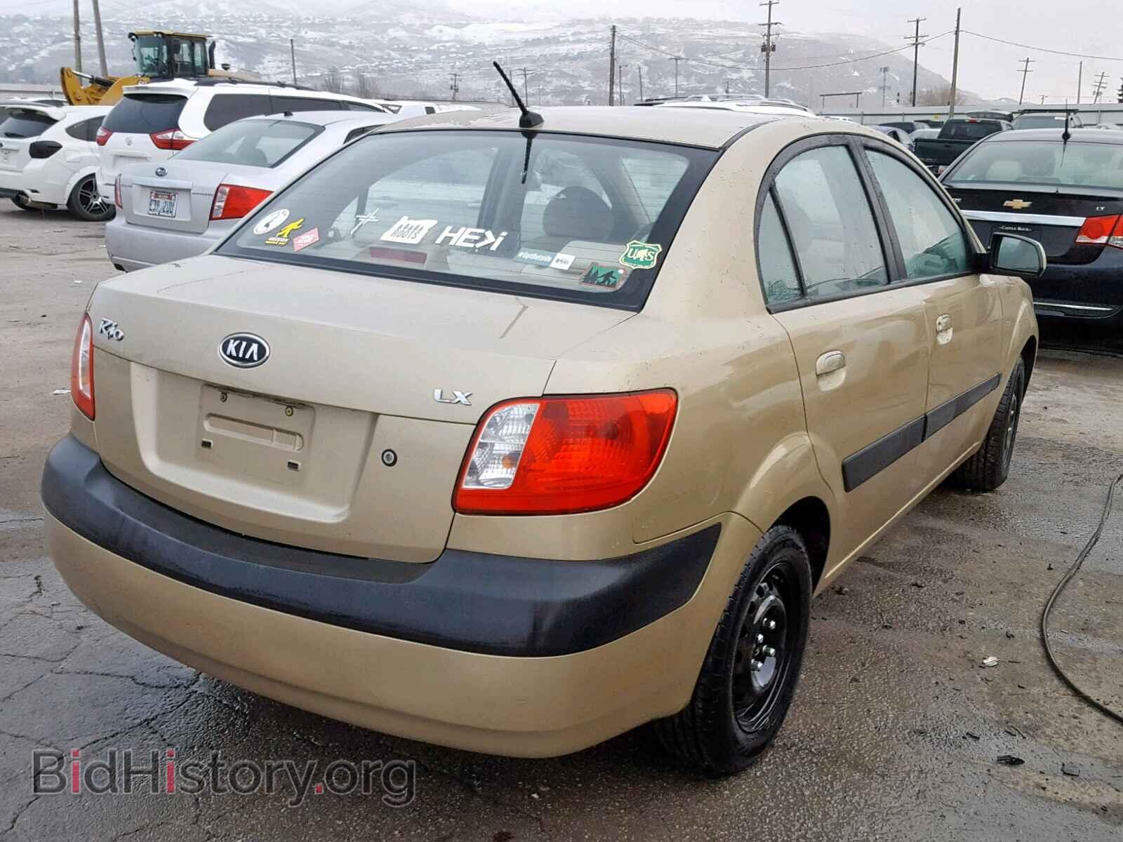 2008 KIA RIO BASE - VIN: KNADE123886307843 - Фото 4