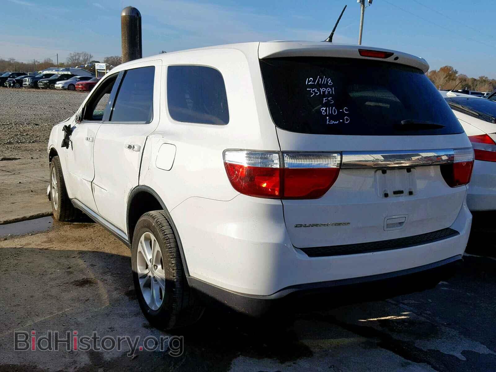 2013 DODGE DURANGO SX - VIN: 1C4RDHAG7DC658263 - Photo 3