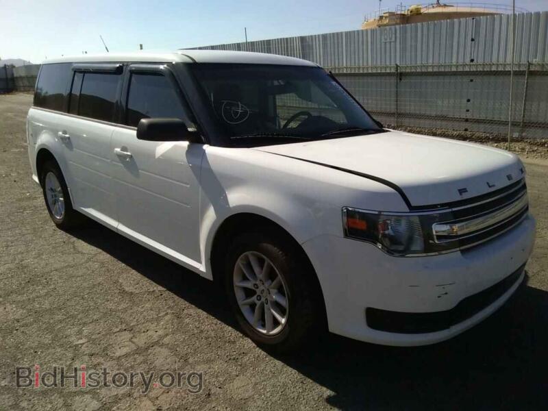 2014 Ford FLEX Flex SE (VIN 2FMGK5B82EBD22715) — фото 1 из 10, Copart, повреждение: бок
