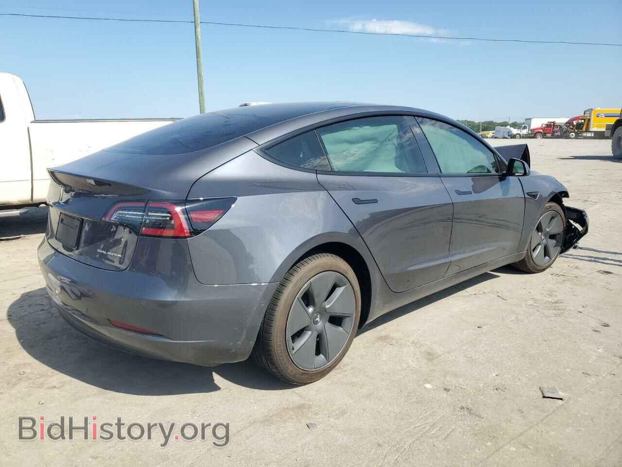 2022 TESLA MODEL 3 - VIN: 5YJ3E1EB4NF238098 - Фото 3