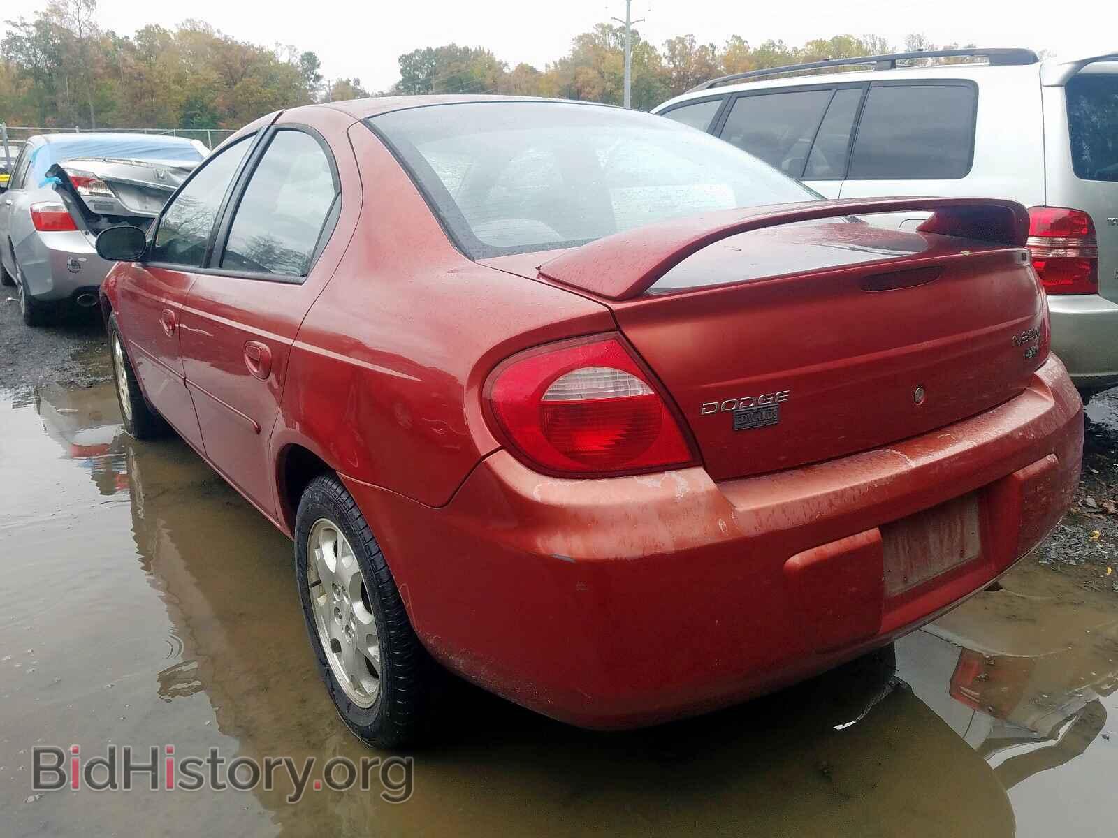 2004 DODGE NEON - VIN: 1B3ES56C64D552326 - Фото 3