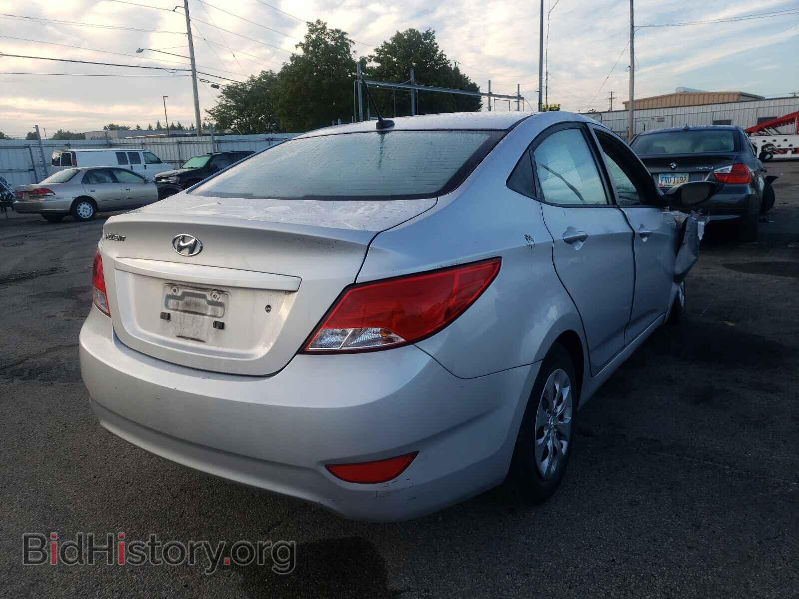 2016 HYUNDAI ACCENT - VIN: KMHCT4AE9GU028917 - Фото 4
