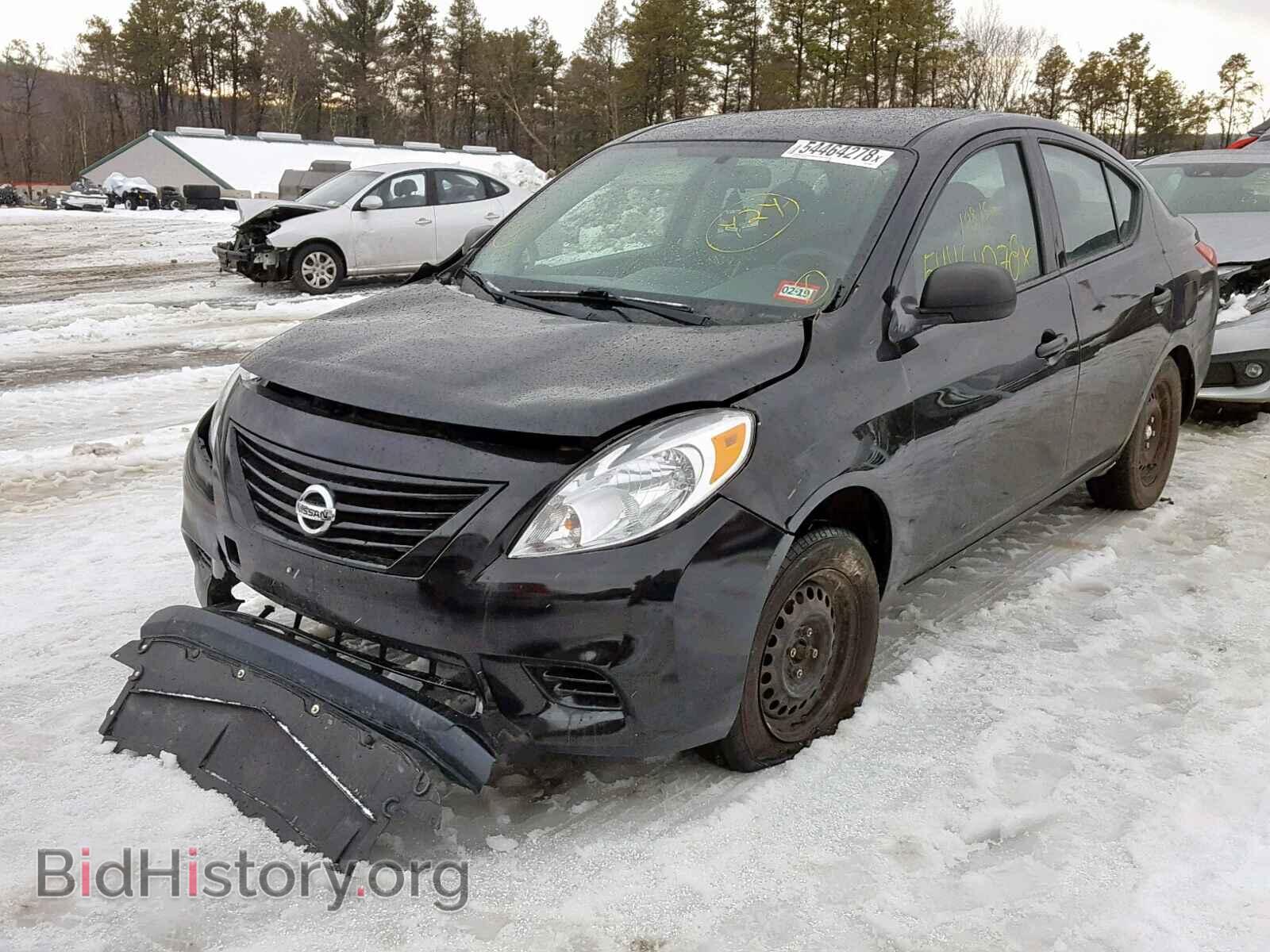 2012 NISSAN VERSA - VIN: 3N1CN7AP4CL856544 - Фото 2