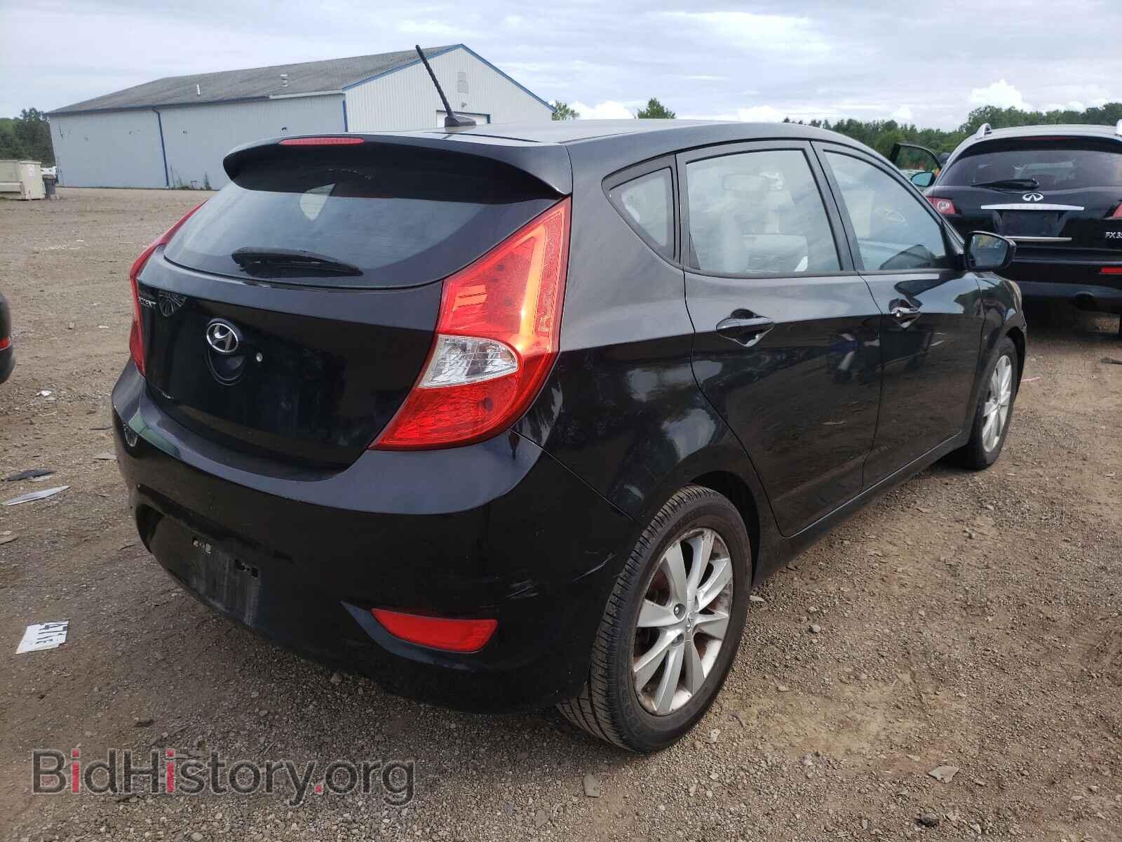 2012 HYUNDAI ACCENT - VIN: KMHCU5AE7CU002295 - Фото 4