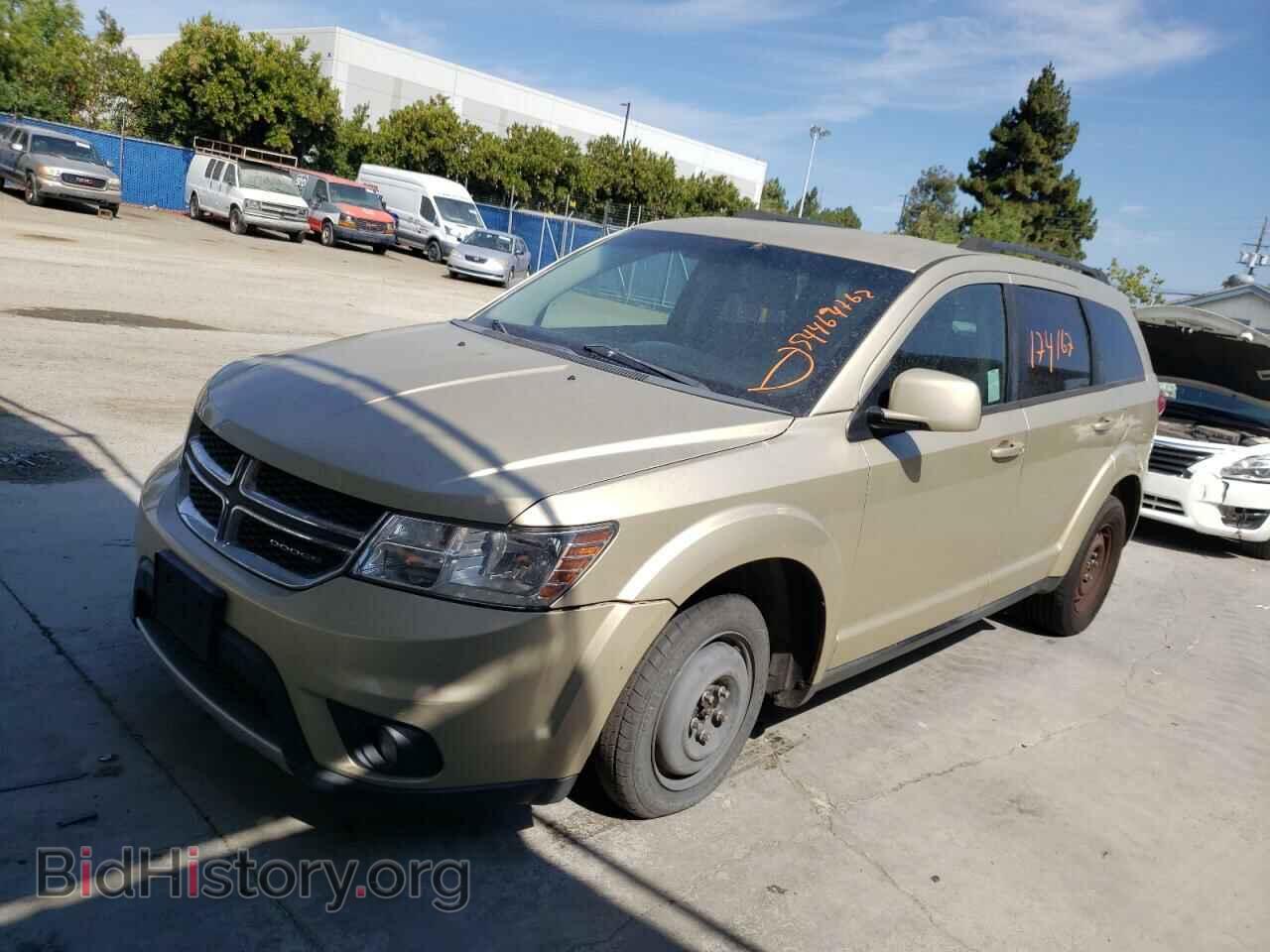 2011 DODGE JOURNEY - VIN: 3D4PH1FG8BT559984 - Фото 2