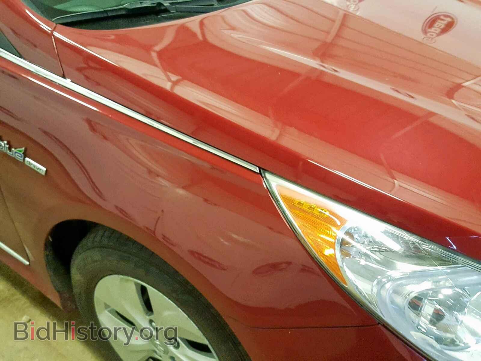 2014 HYUNDAI SONATA - VIN: KMHEC4A46EA114863 - Фото 9