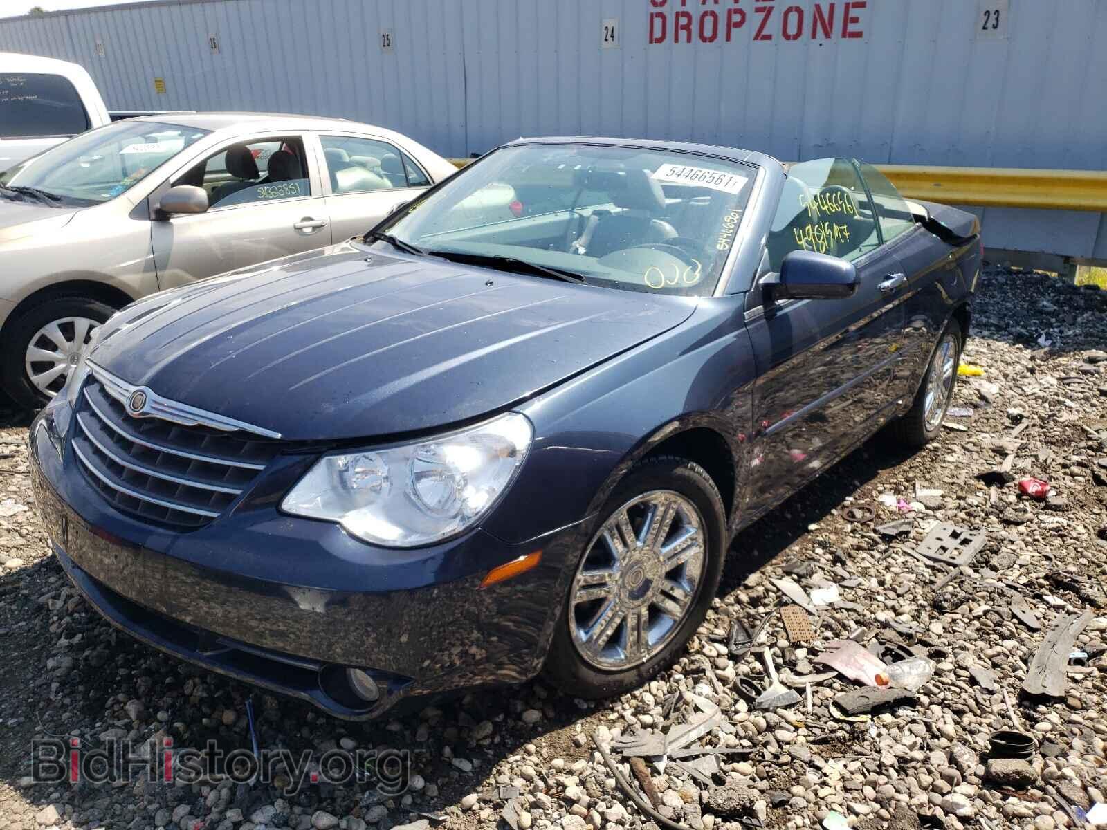 2008 CHRYSLER SEBRING - VIN: 1C3LC65M08N676180 - Фото 2