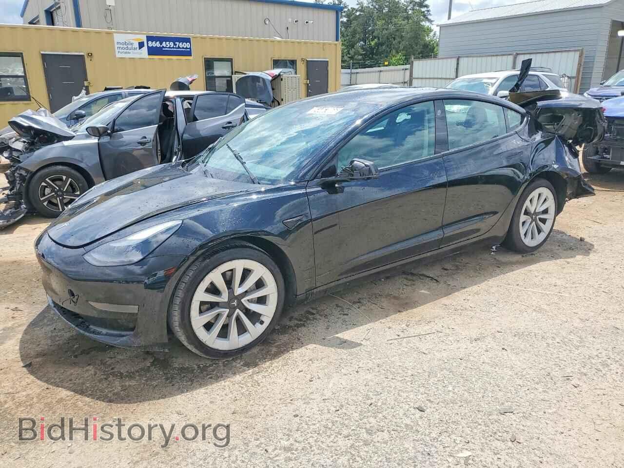 Фотография 5YJ3E1EA3NF184705 - TESLA MODEL 3 2022