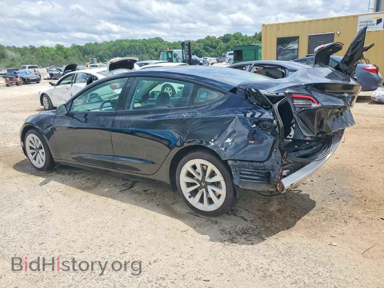 2022 TESLA MODEL 3 - VIN: 5YJ3E1EA3NF184705 - Фото 2