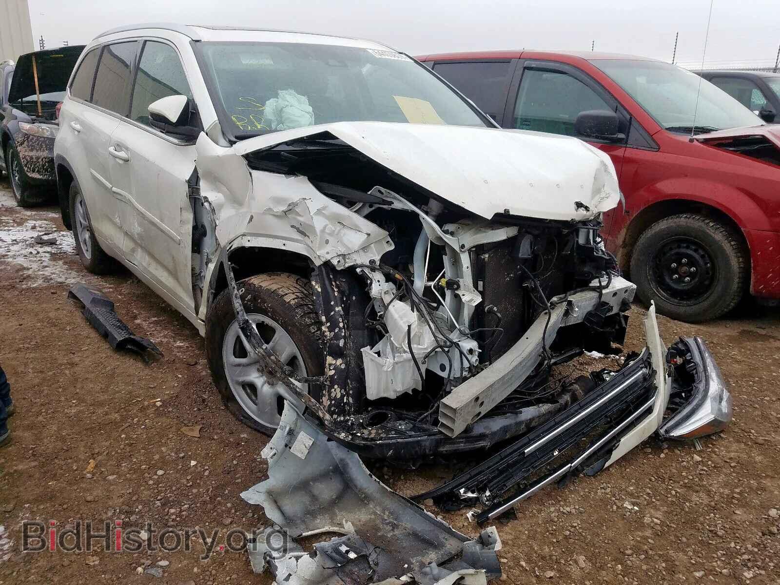 Фотография 5TDDZRFH1HS475206 - TOYOTA HIGHLANDER 2017