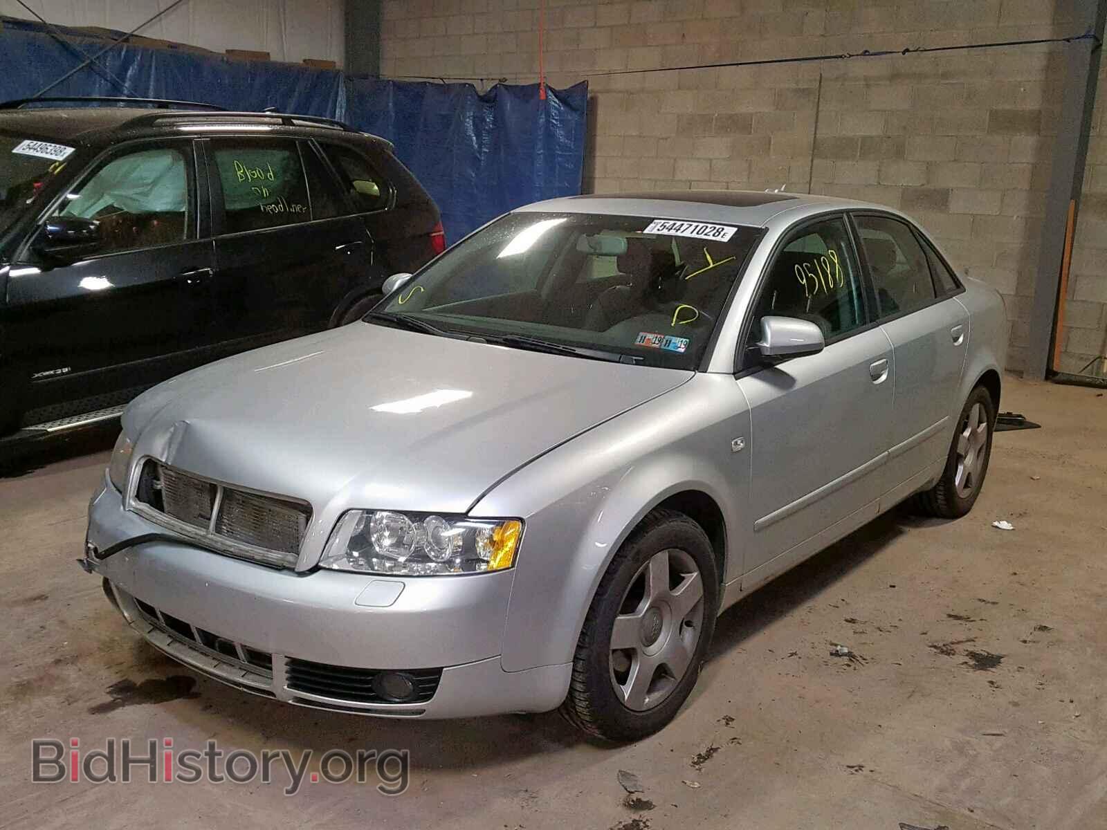 2005 AUDI A4 - VIN: WAULC68E85A033799 - Фото 2