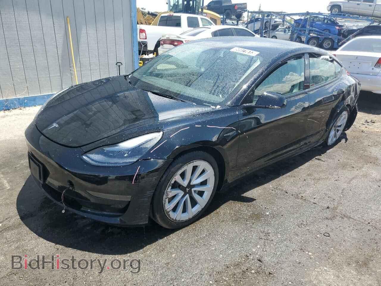 Фотография 5YJ3E1EA4NF287048 - TESLA MODEL 3 2022
