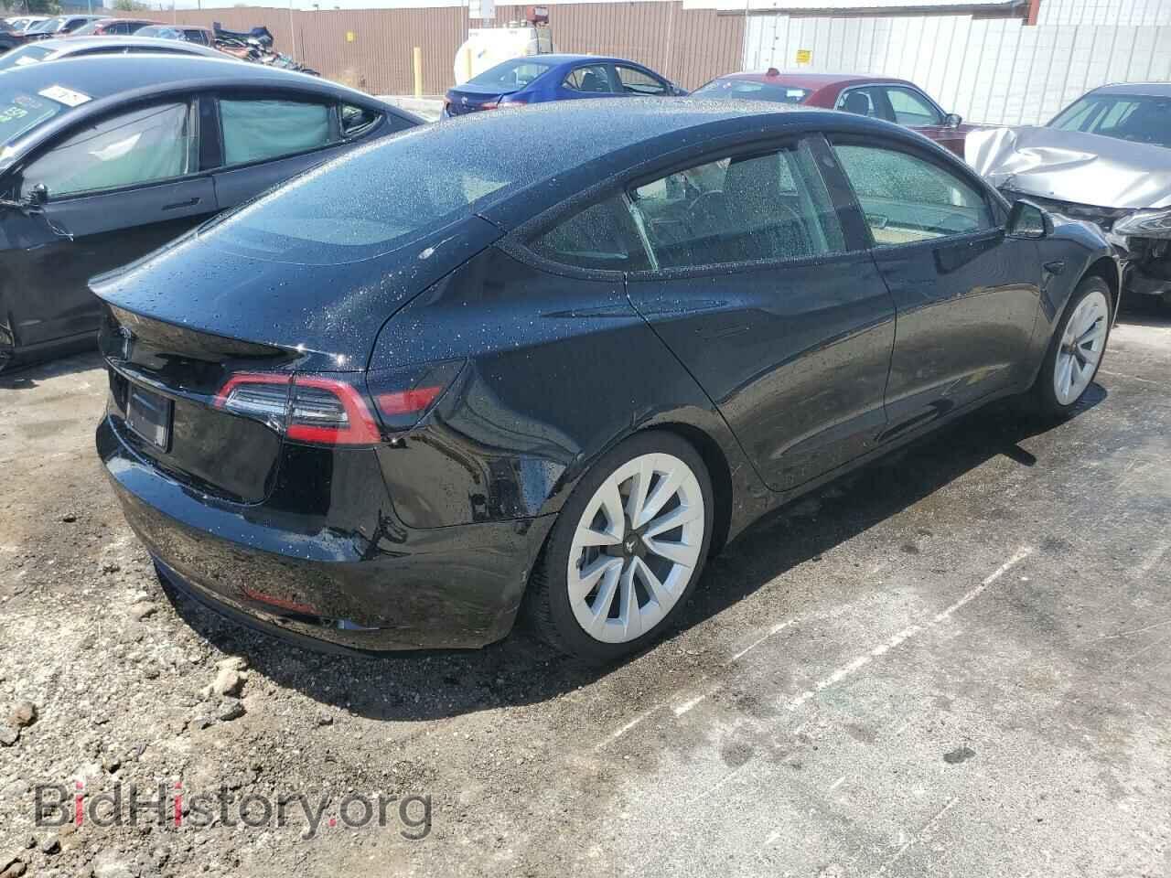2022 TESLA MODEL 3 - VIN: 5YJ3E1EA4NF287048 - Фото 3