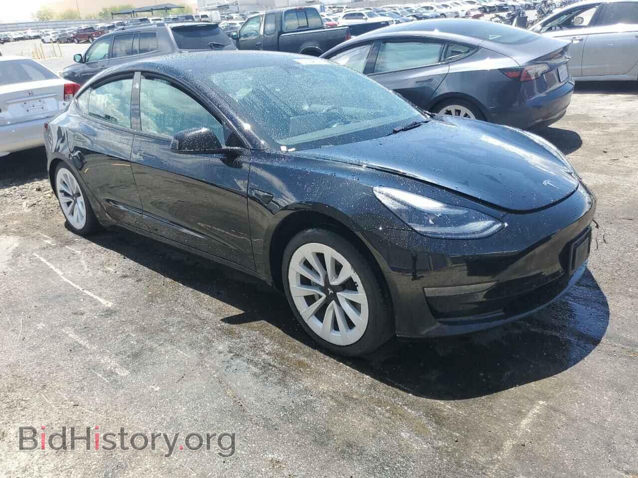 2022 TESLA MODEL 3 - VIN: 5YJ3E1EA4NF287048 - Фото 4