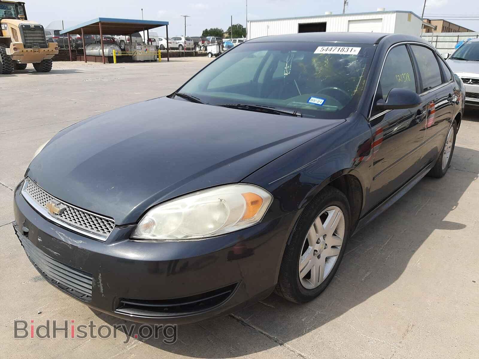 2013 CHEVROLET IMPALA - VIN: 2G1WG5E34D1216376 - Фото 2