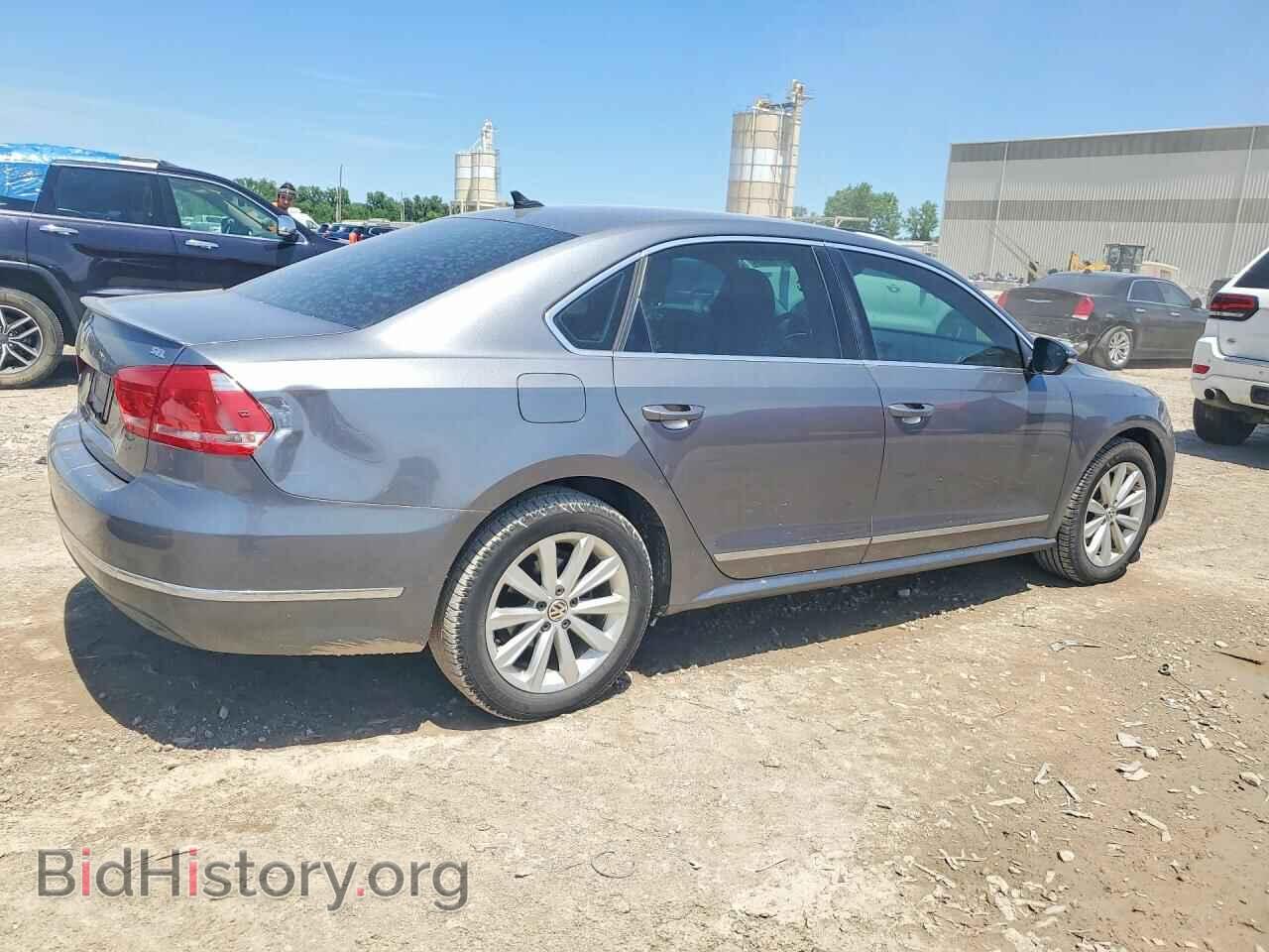 2012 VOLKSWAGEN PASSAT - VIN: 1VWCH7A34CC105115 - Фото 3
