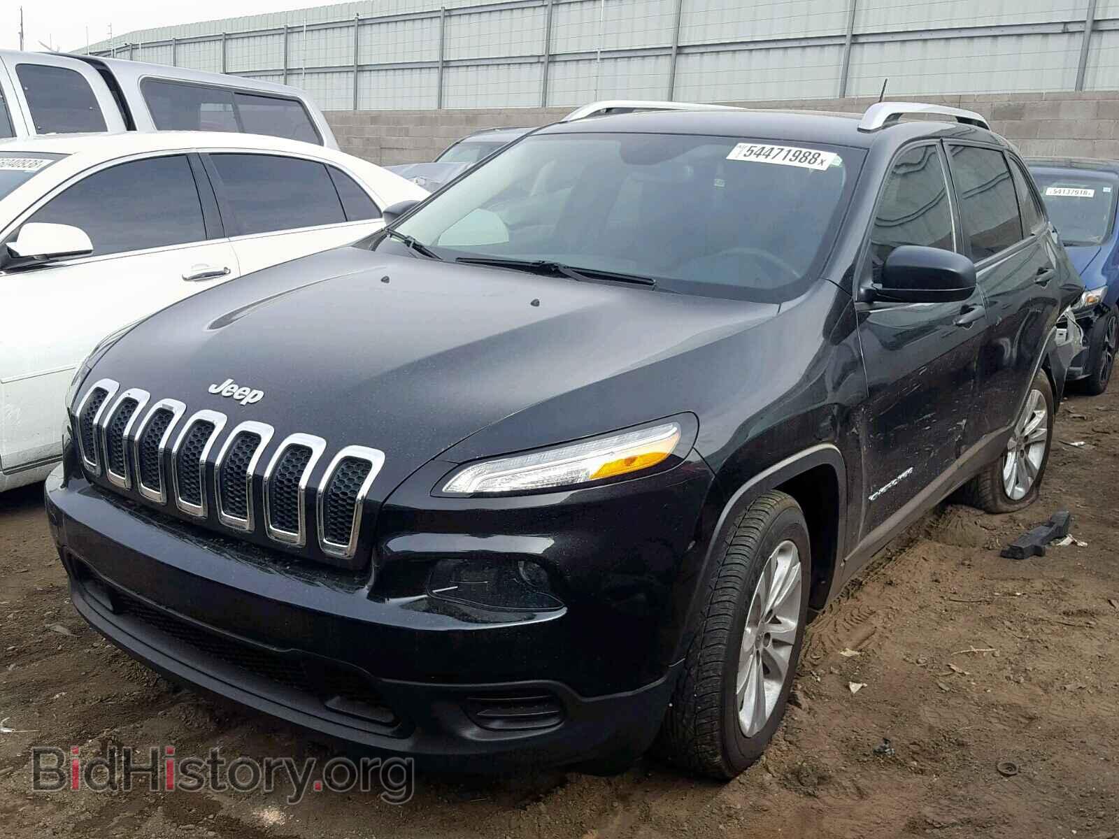 2015 JEEP CHEROKEE - VIN: 1C4PJLAB2FW620206 - Фото 2