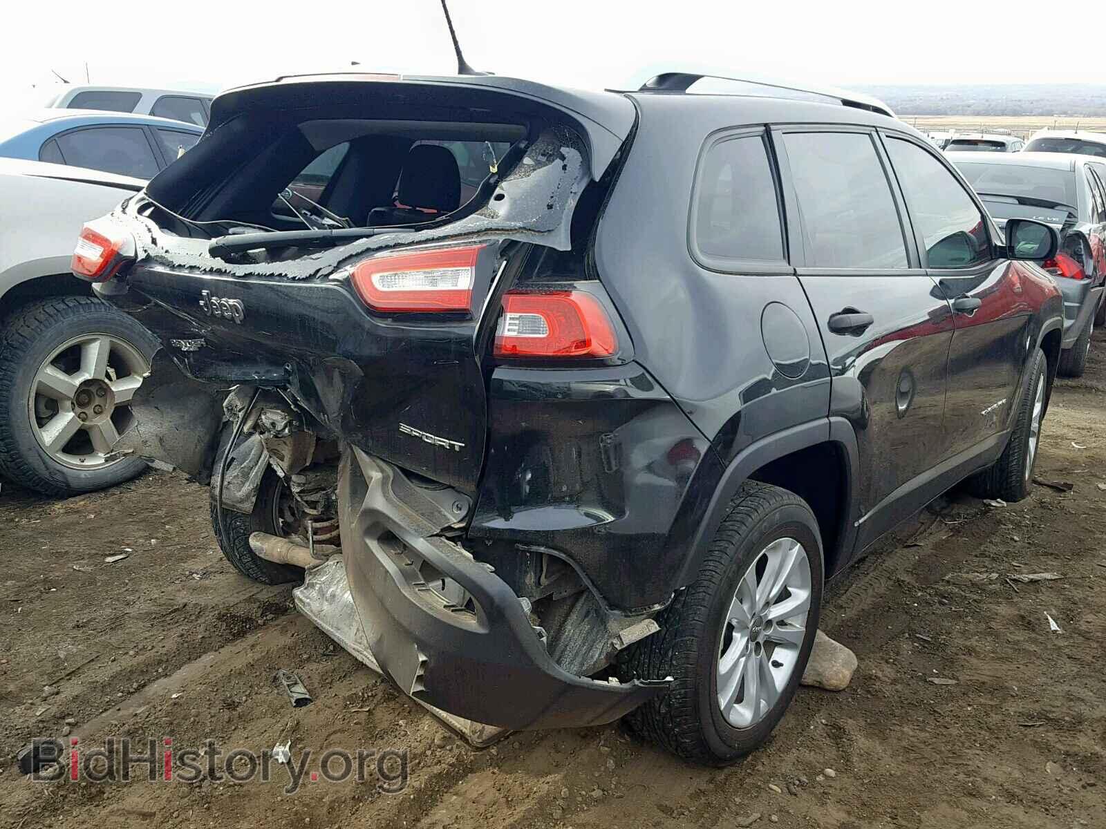 2015 JEEP CHEROKEE - VIN: 1C4PJLAB2FW620206 - Фото 4