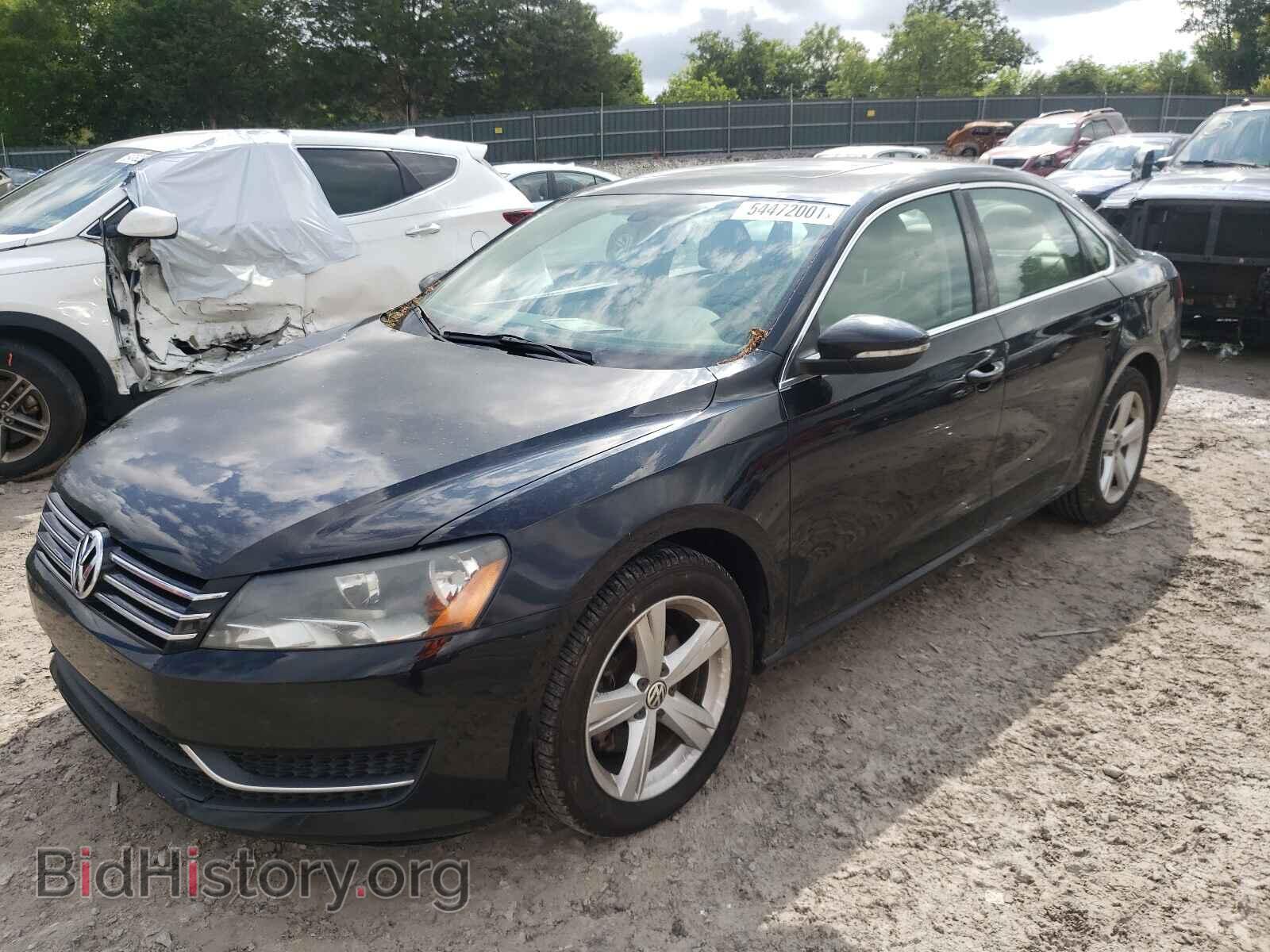 2012 VOLKSWAGEN PASSAT - VIN: 1VWBP7A39CC082350 - Фото 2