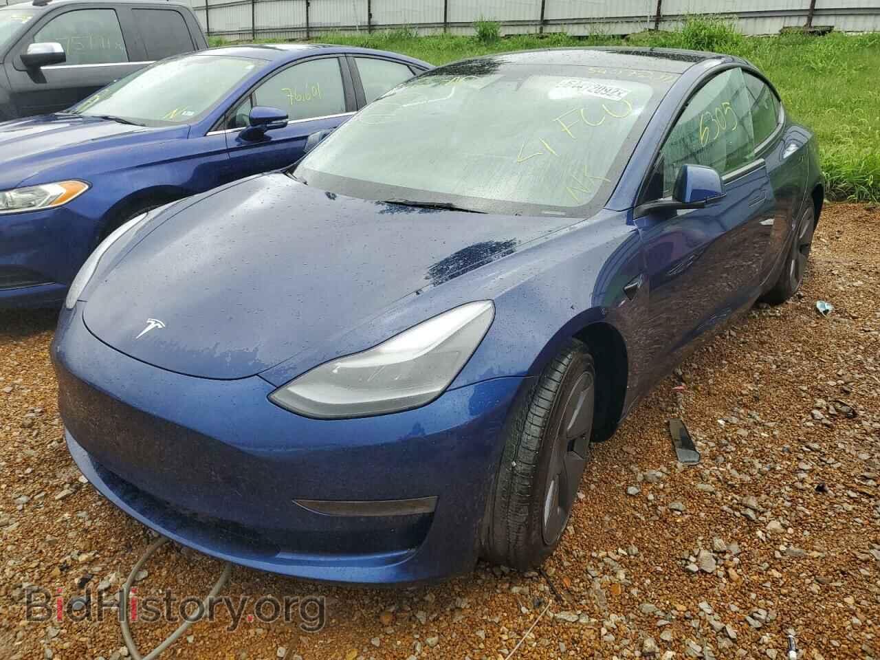 2022 TESLA MODEL 3 - VIN: 5YJ3E1EA9NF123469 - Photo 2